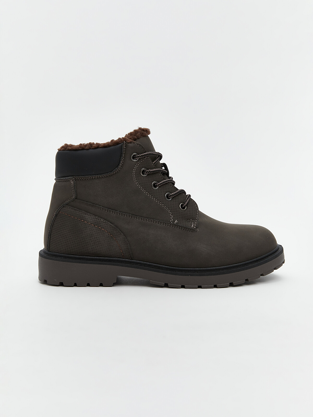 LCW STEPS Faux Suede Men's Boots - W5CF87Z8-RKQ | LC Waikiki