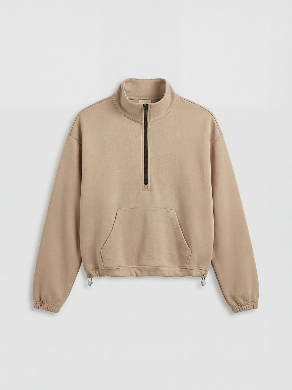XSIDE Mock Neck Women's Sweatshirt - W5CH56Z8-KL8 - LC Waikiki