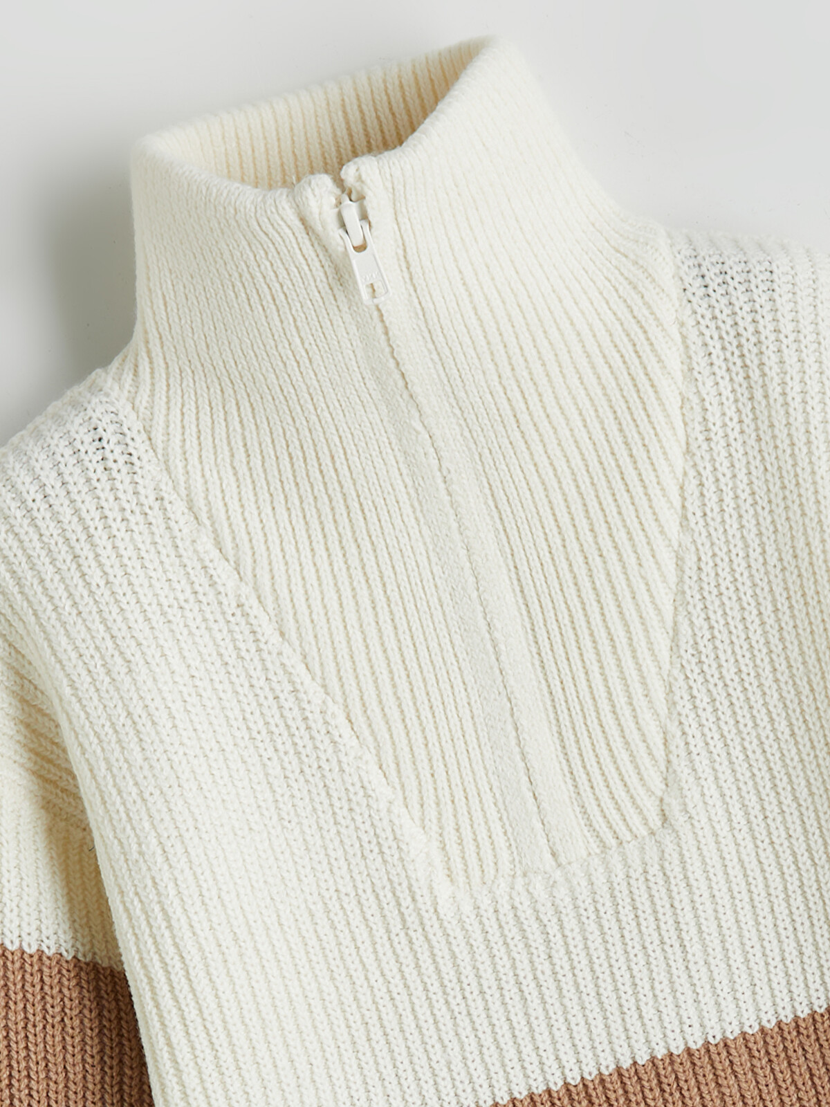 LCW Kids Funnel Neck Boys' Knitwear Sweater - W5CI58Z1-QVK | LC