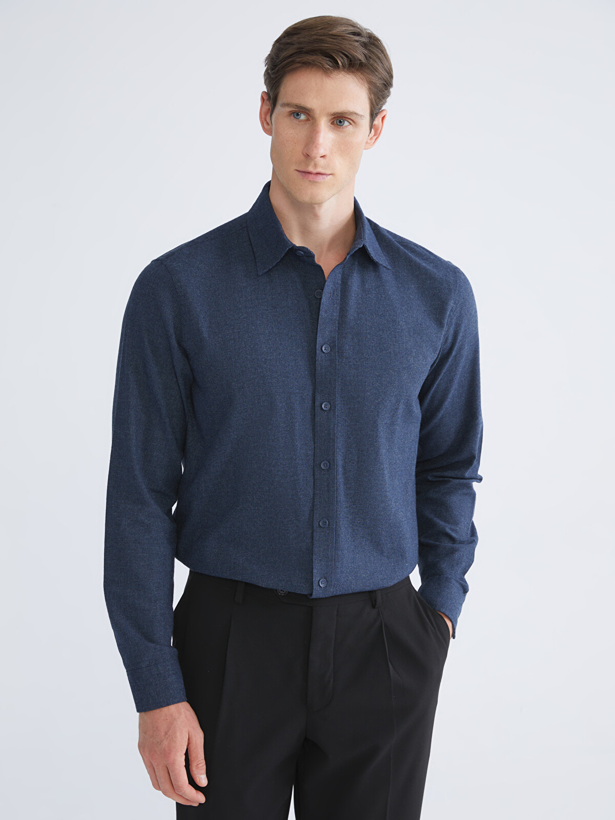 SOUTHBLUE Regular Fit Long Sleeve Men's Flannel Shirt - W5CP54Z8