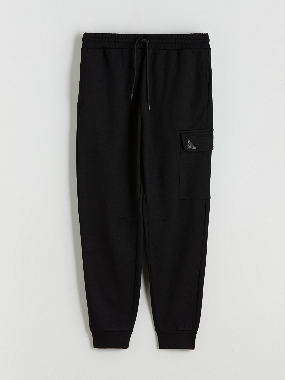 XSIDE ACTIVE Siyah İnterlok Düz Standart & Regular Erkek Jogger