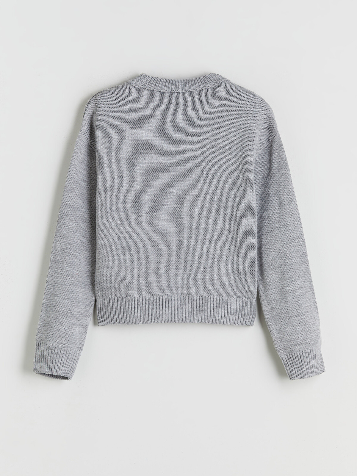 LCW Kids Crew Neck Girls' Knitwear Sweater - W5CT04Z4-CT3 - LC Waikiki