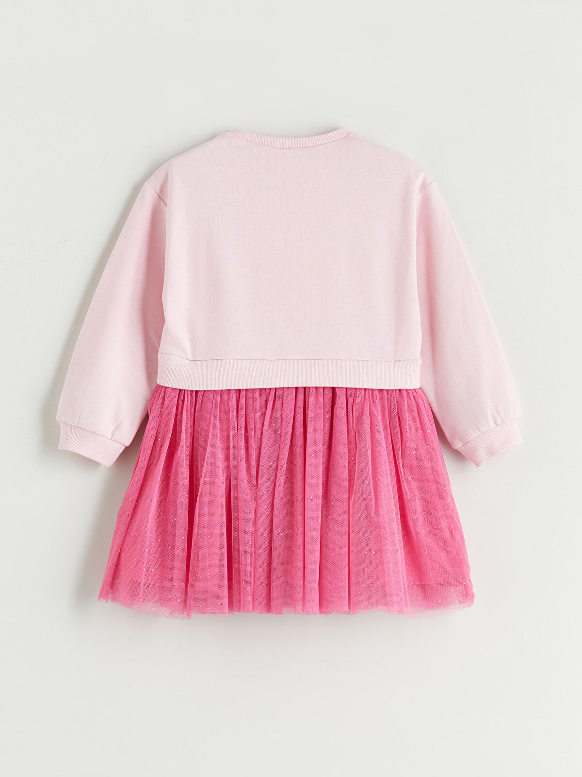 パピ LCW Kids Bisiklet Yaka Barbie Baskılı Kız Çocuk Elbise - W5DA58Z1