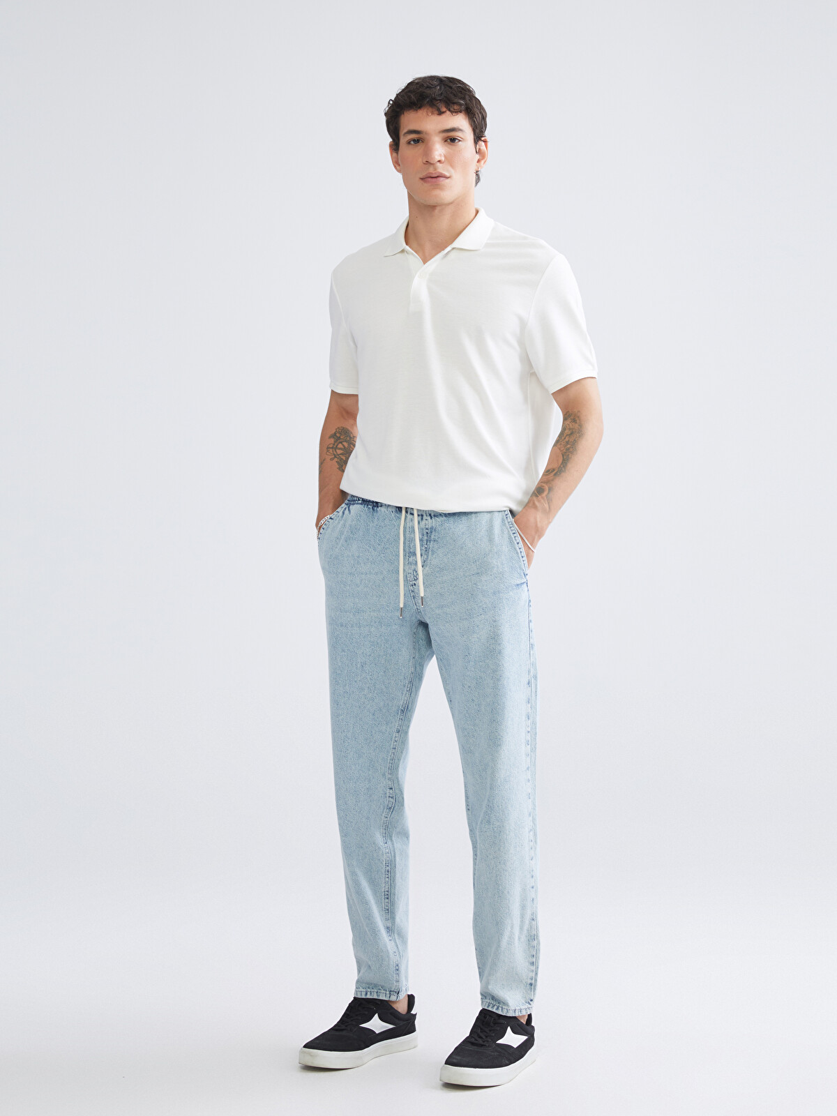 LCW Jeans İndigo 700 Straight Fit Erkek Jean Pantolon - W5DB46Z8
