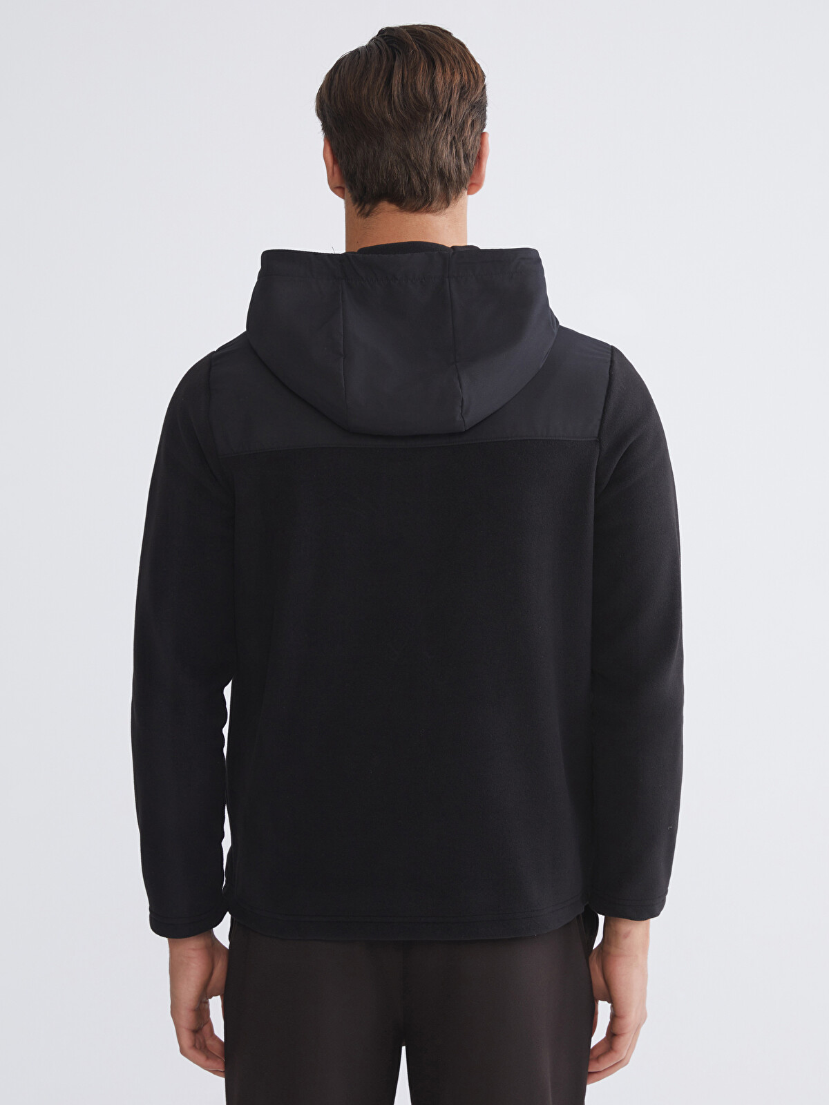 LCWAIKIKI Classic Kapüşonlu Polar Erkek Fermuarlı Sweatshirt