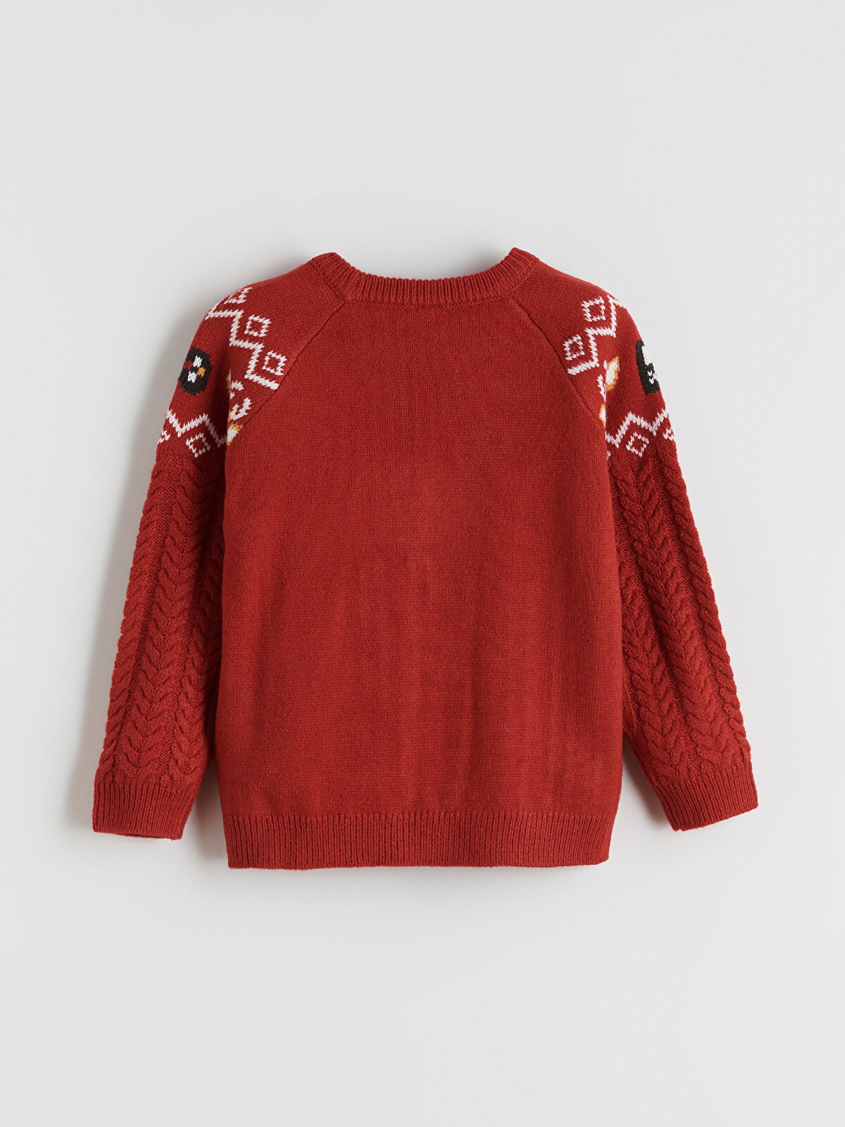 LCW Kids New Year Themed Boys' Knit Sweater - W5DI75Z1-HJY | LC
