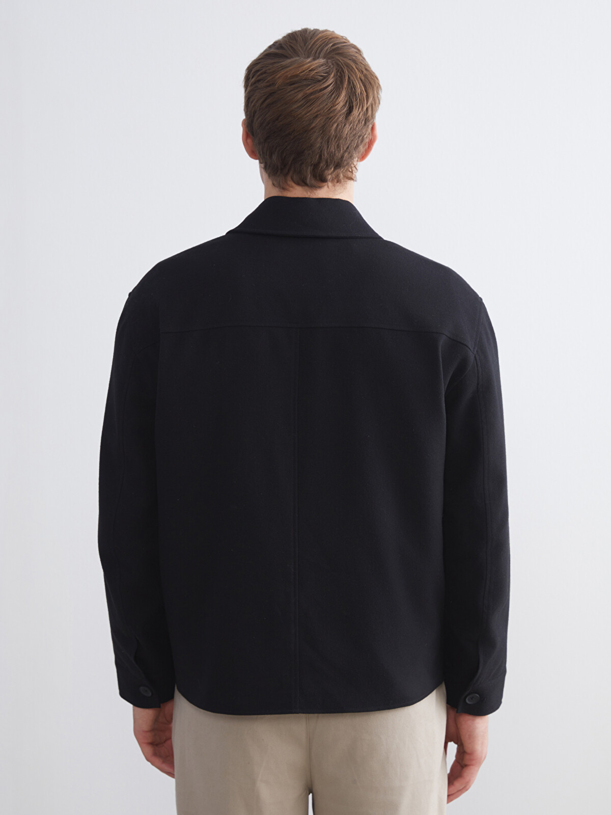 LCW Vision Regular Fit Long Sleeve Men's Shirt Jacket - W5DP67Z8