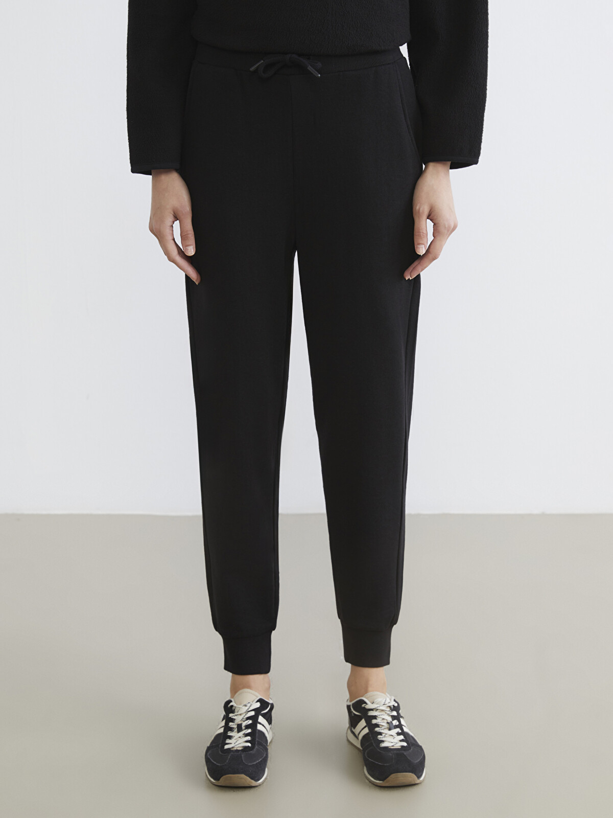 ゆき LCW Modest Women's Jogger Sweatpants with Elastic Waistband