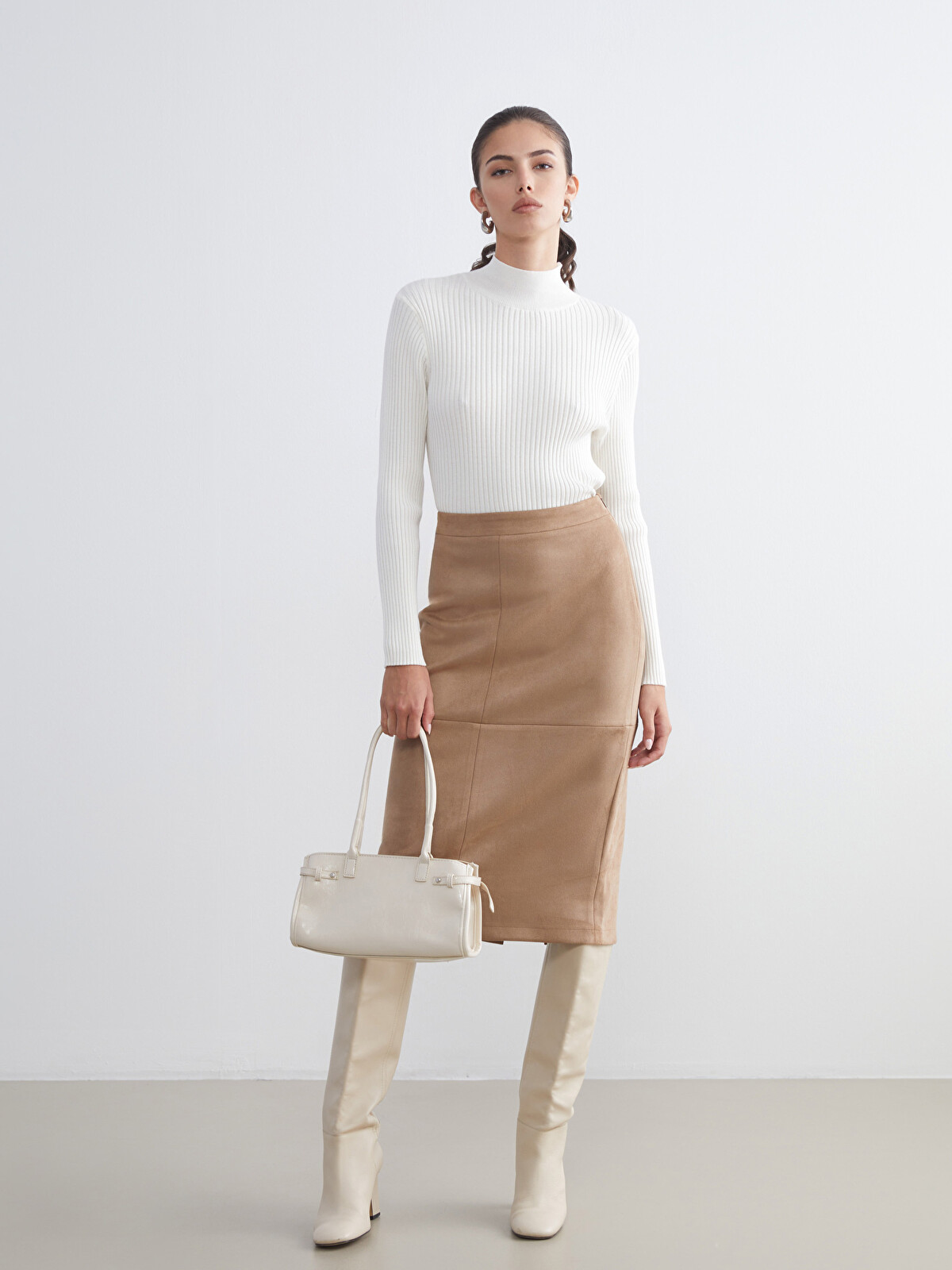 LCWAIKIKI Classic Half Turtleneck Women's Knitwear Sweater