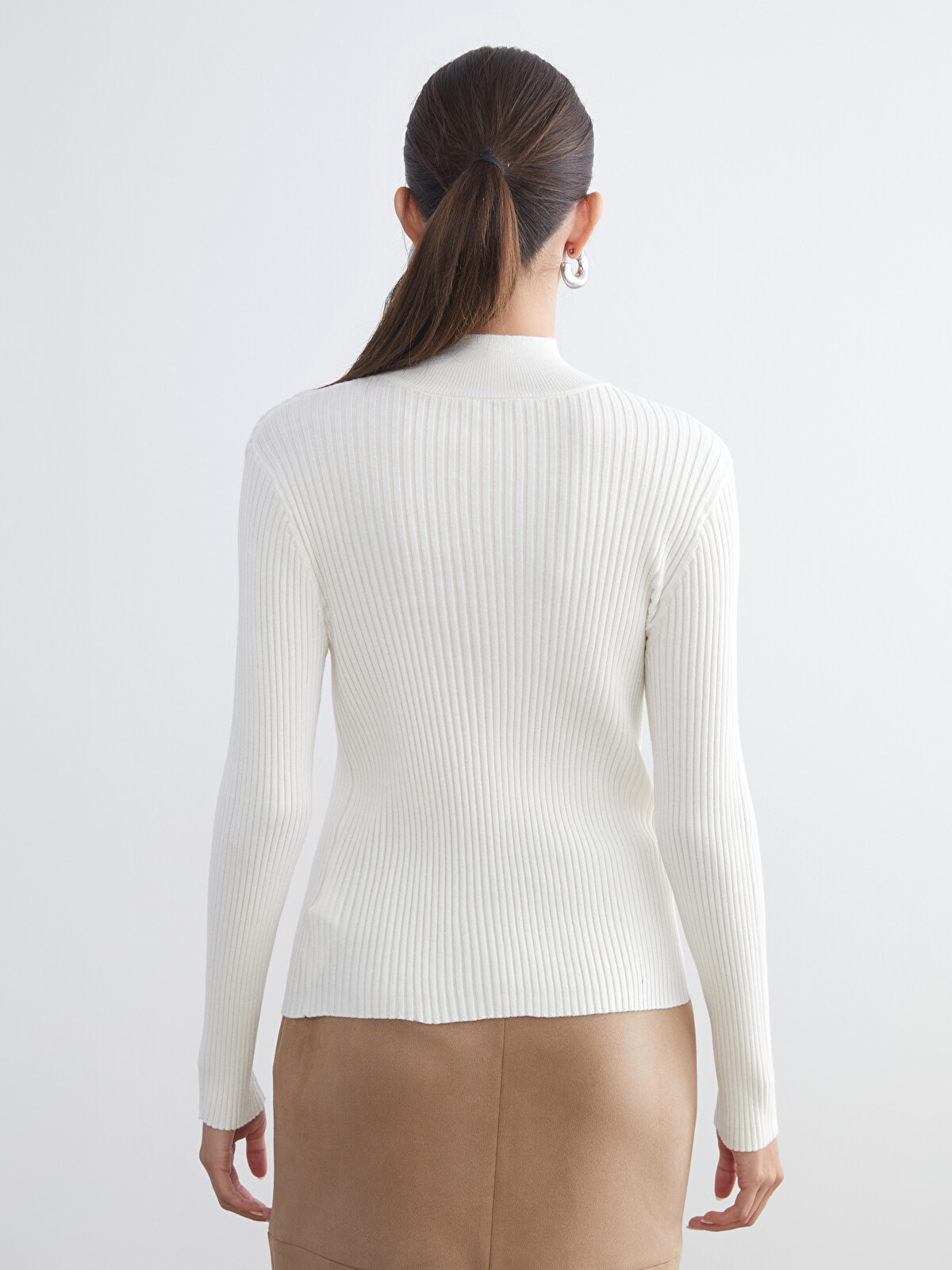 LCWAIKIKI Classic Half Turtleneck Women's Knitwear Sweater
