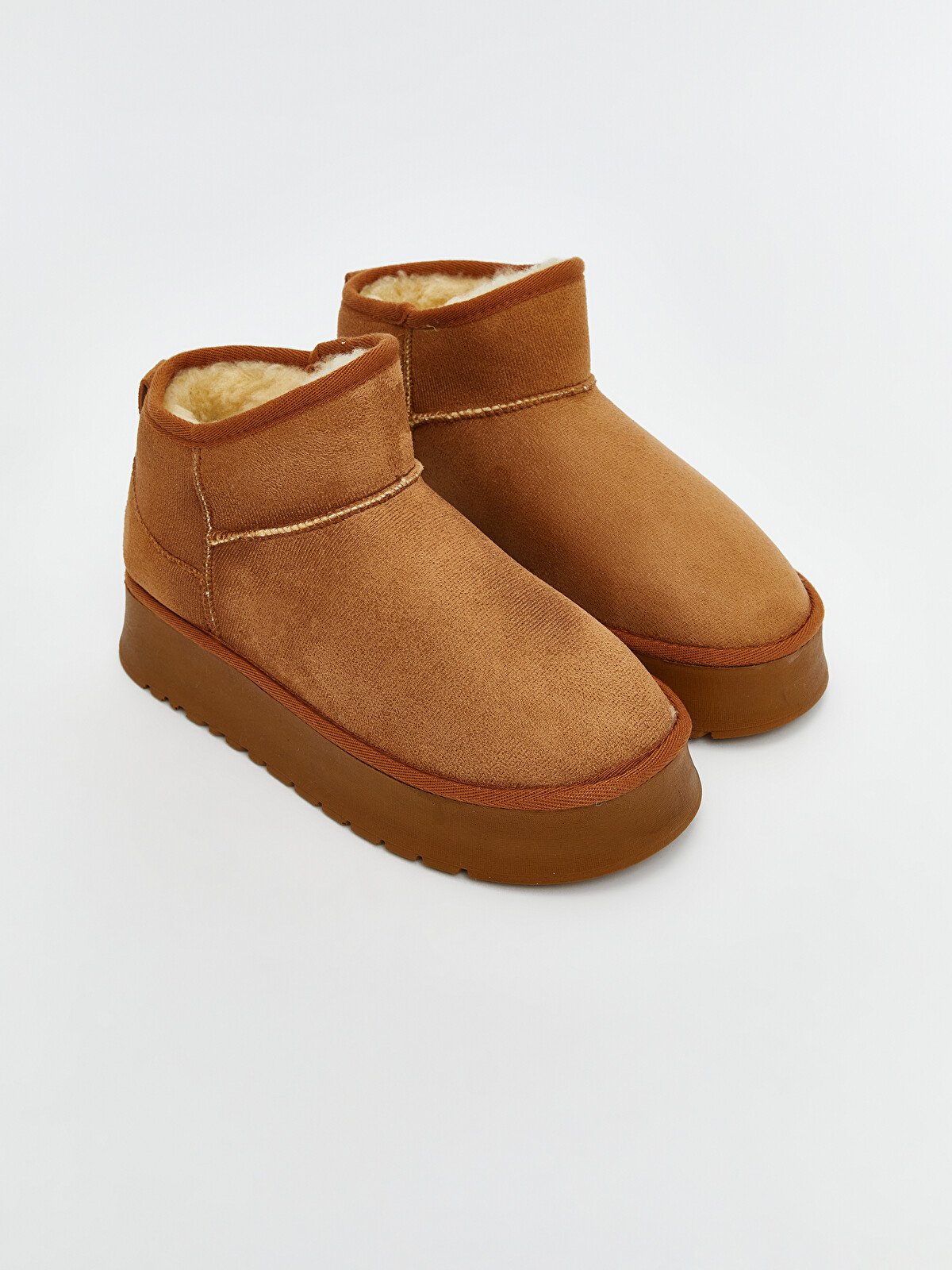 LCW STEPS Bej İçi Kürklü Kadın Bot - W5ED22Z8-CXS | LCW