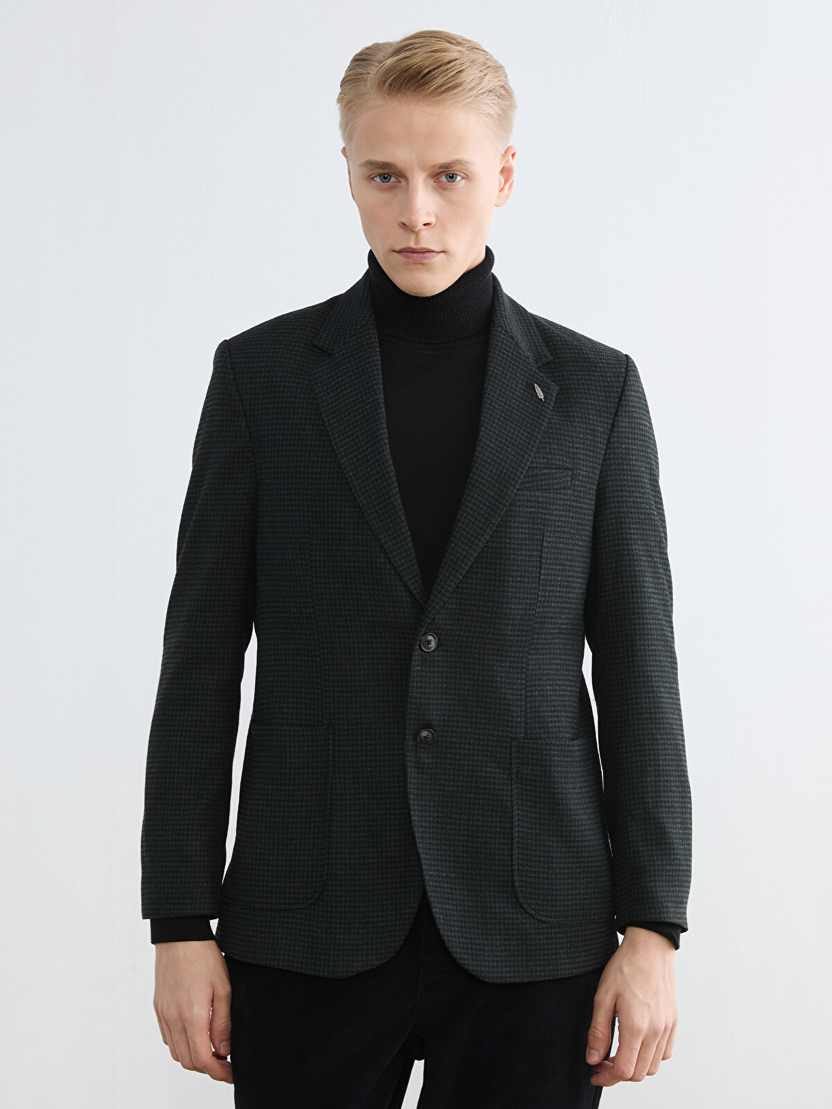 SOUTHBLUE Yeşil Standart Kalıp Erkek Blazer Ceket - W5EF16Z8-JQG | LCW