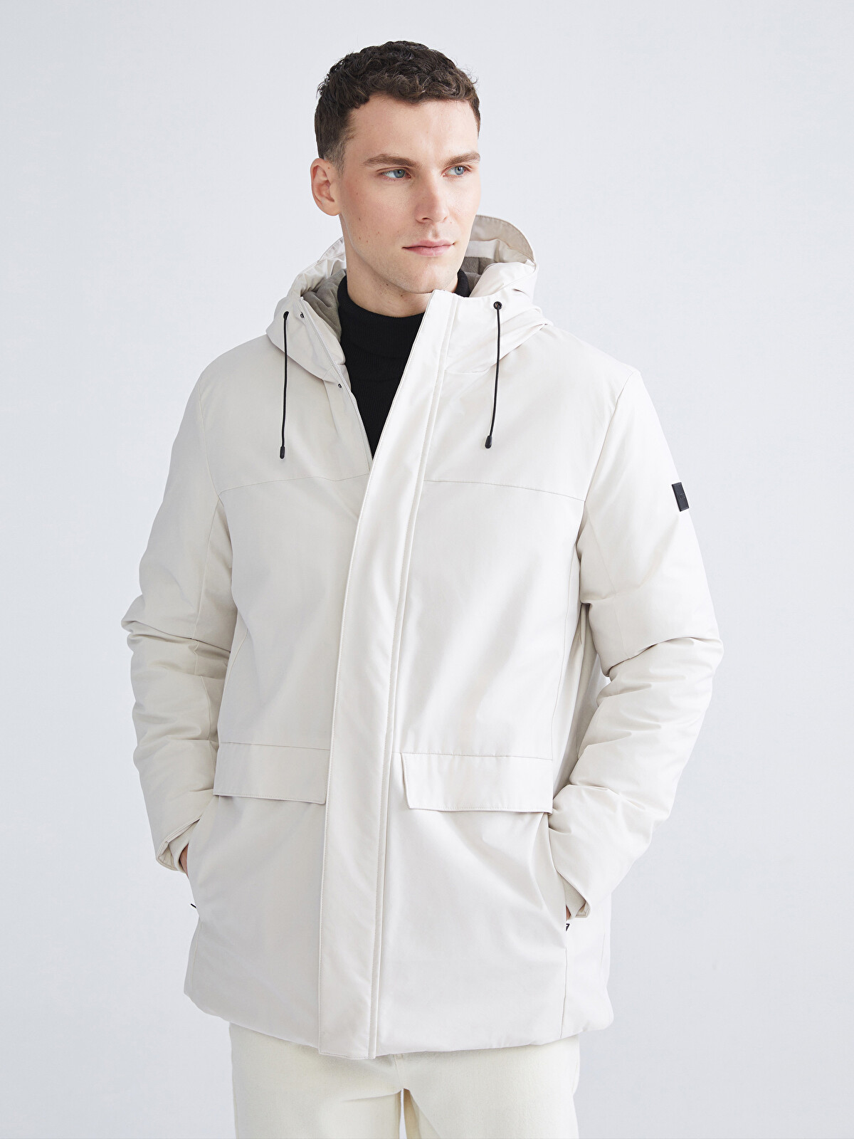 LCWAIKIKI Classic Standard Fit Hooded Men's Coat - W5ES65Z8-RTU