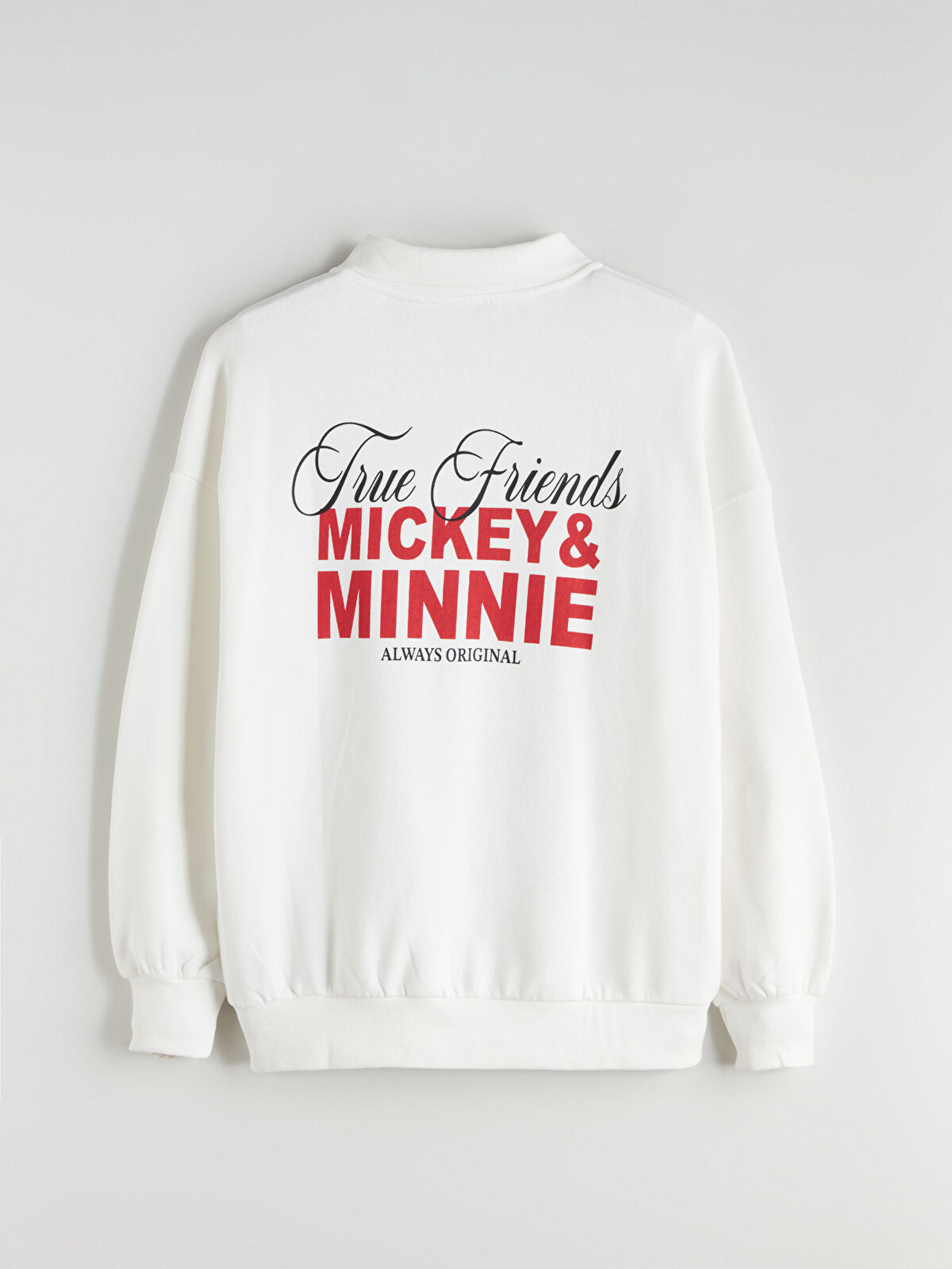 XSIDE Mickey Mouse Printed Women's Thick Sweatshirt - W5ET33Z8-R9J