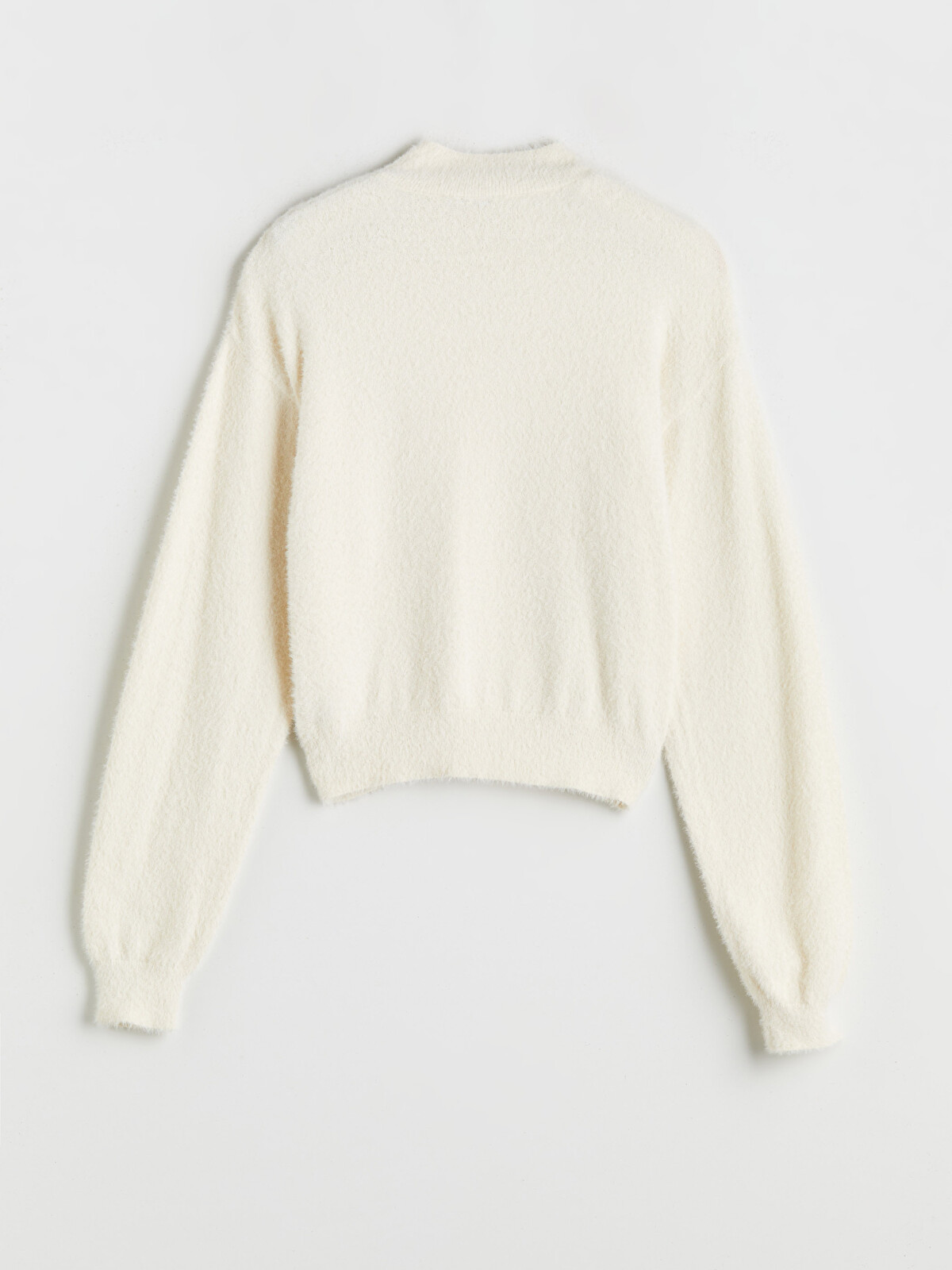 XSIDE Funnel Neck Women's Knit Sweater - W5EV09Z8-R9J | LC Waikiki