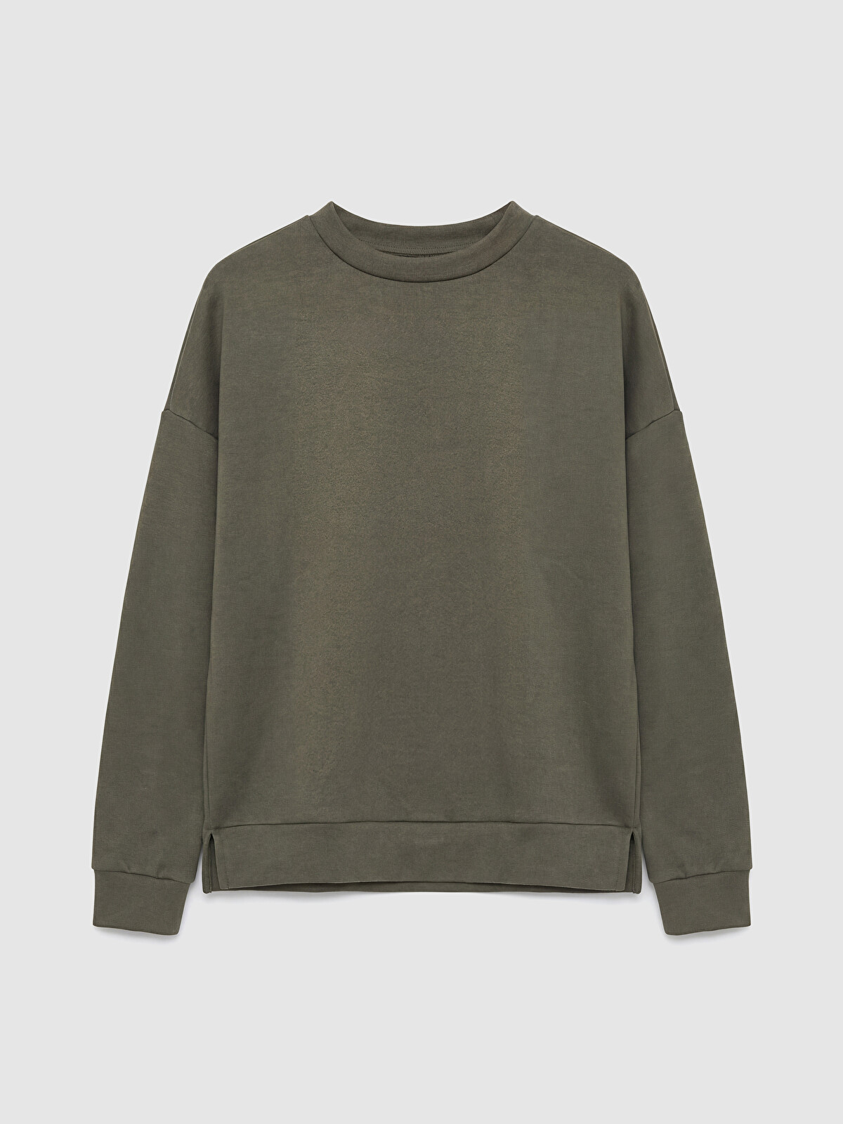LCW Vision Crew Neck Oversize Women's Sweatshirt - W5FL98Z8-R37