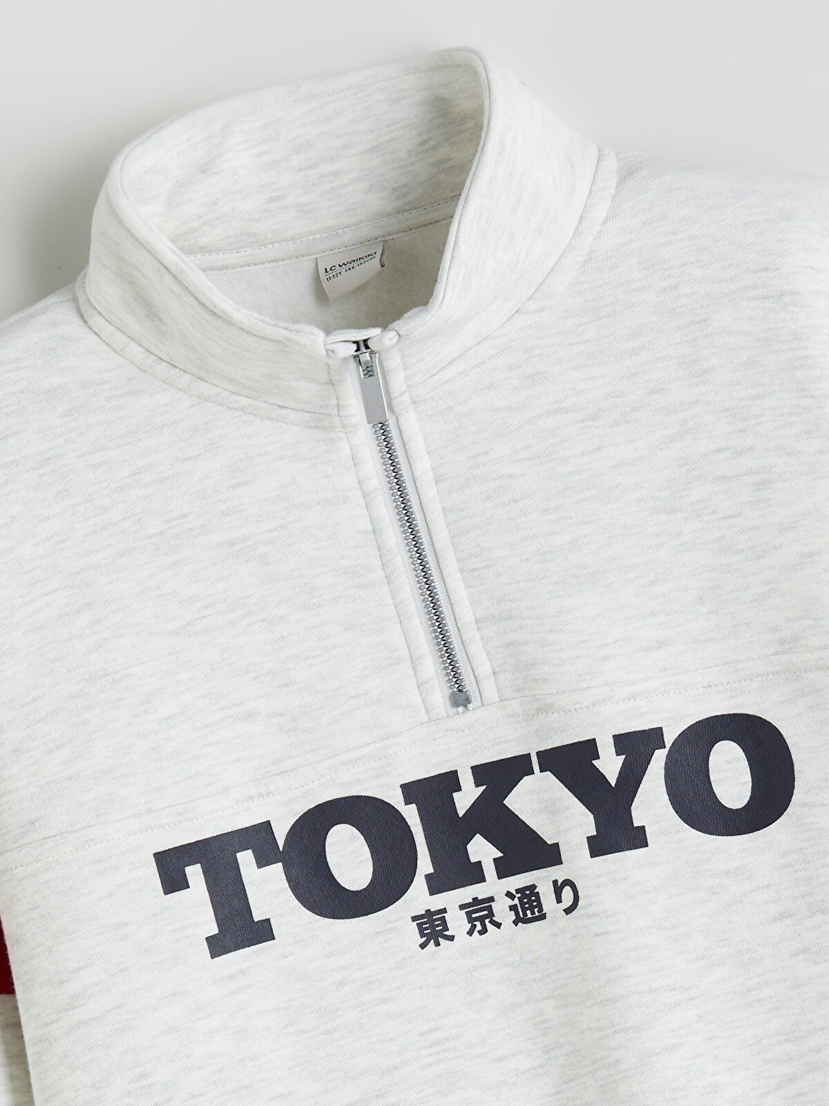 LCW Kids Tokyo Printed Boys' Thick Sweatshirt - W5FO97Z4-DD0 | LC