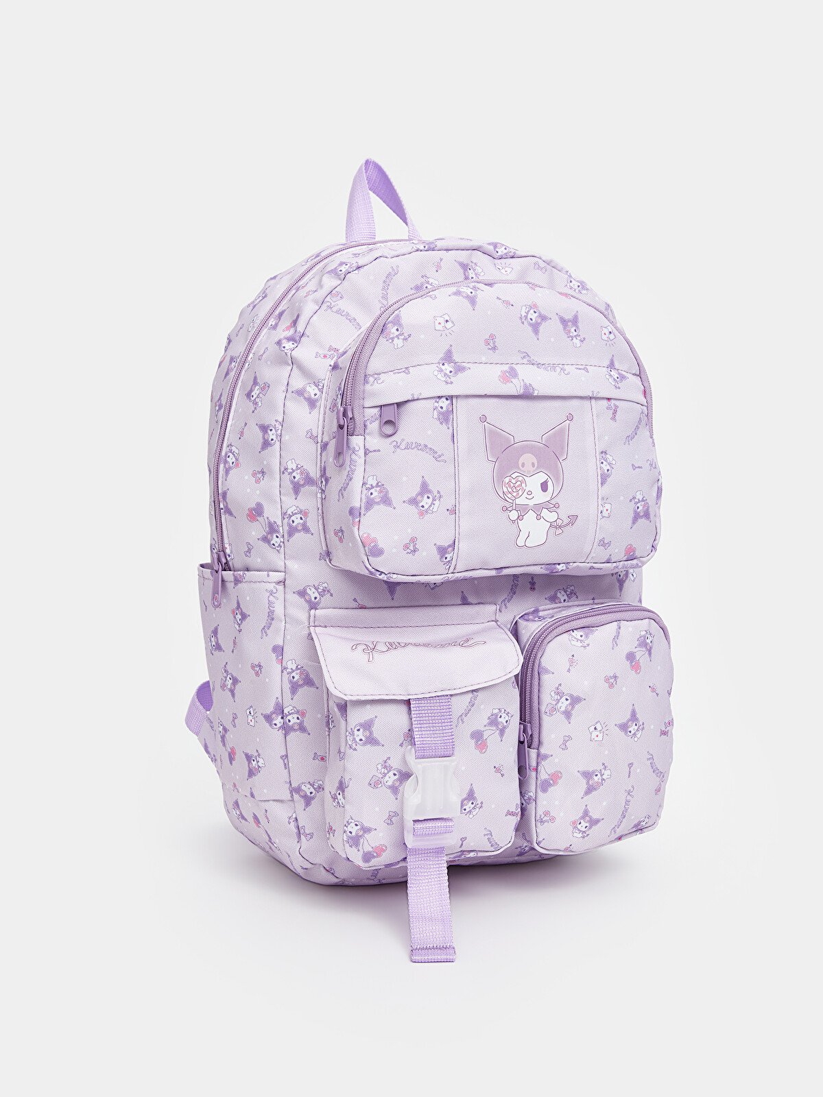 LCW ACCESSORIES Kuromi Baskılı Kız Çocuk Sırt Çantası - W5FU92Z4