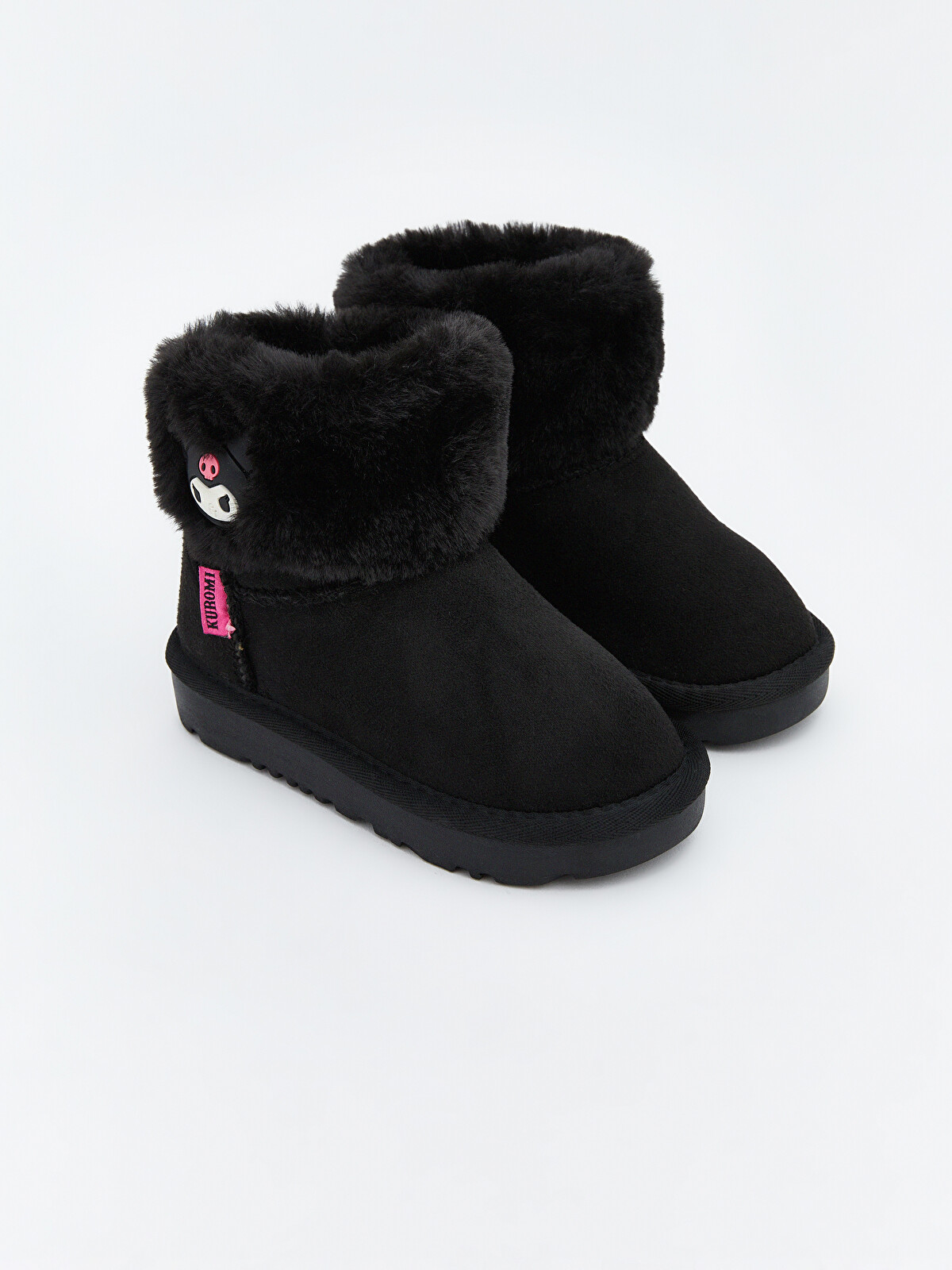 LC WAIKIKI Kuromi Licensed Girls' Suede Boots - W5GM87Z1-HUC | LC