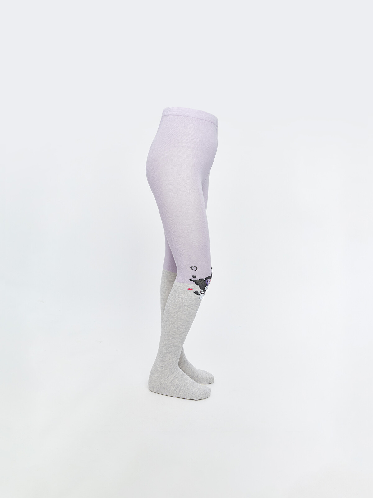 LCW Kids Kuromi Patterned Girls' Tights - W5H116Z4-J2S | LC Waikiki