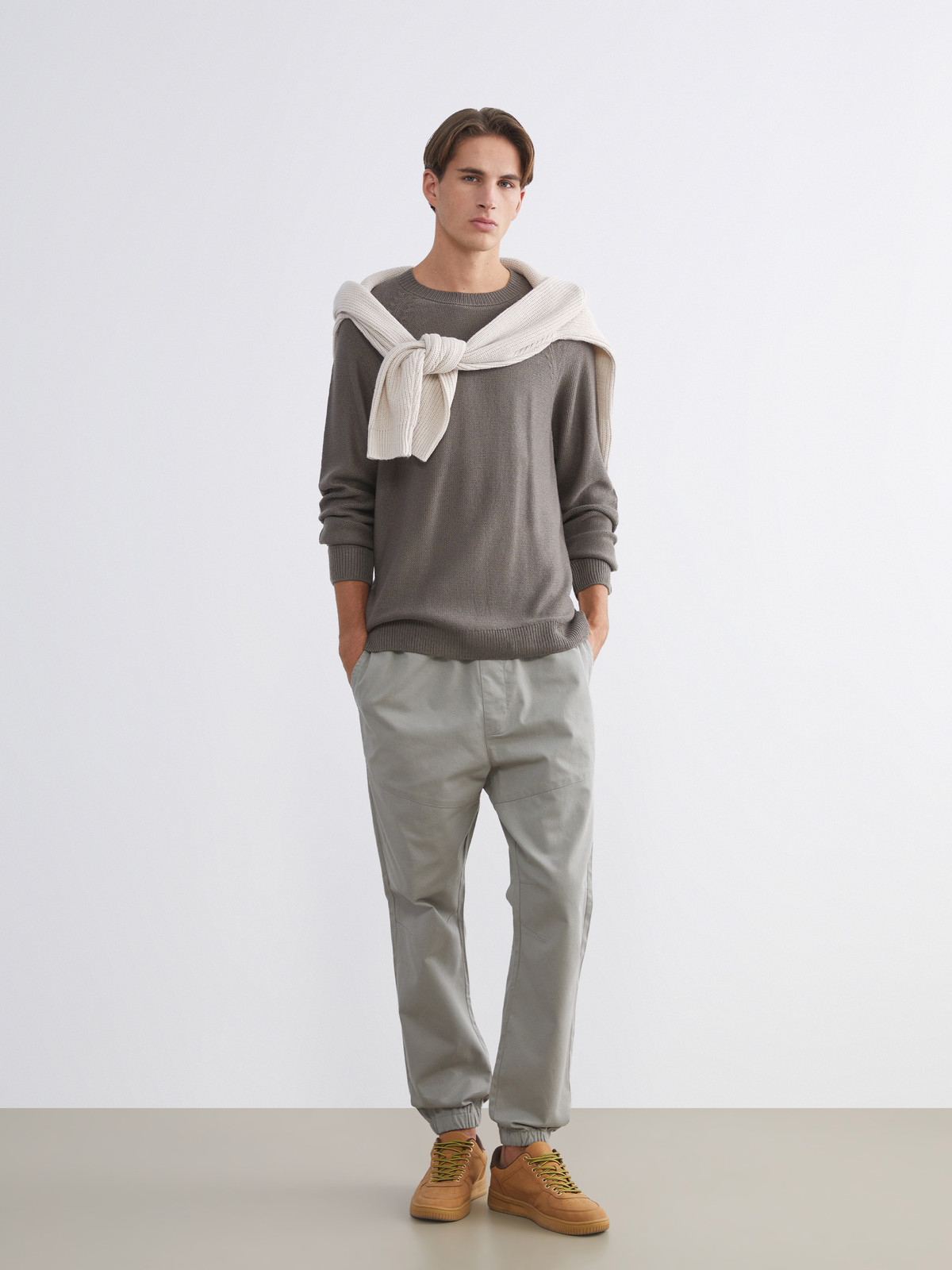 XSIDE Standart Kalıp Gabardin Erkek Pantolon - W5HD74Z8-V38 | LC