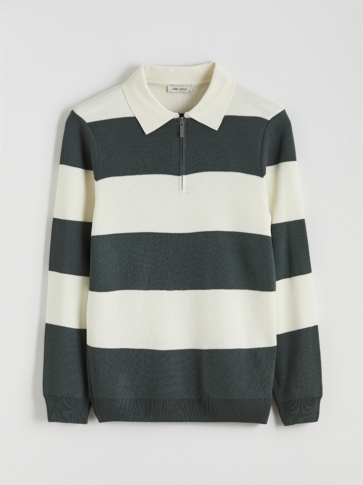 LCW Vision Polo Neck Striped Men's Knitwear Sweater - W5HP00Z8-ZSW