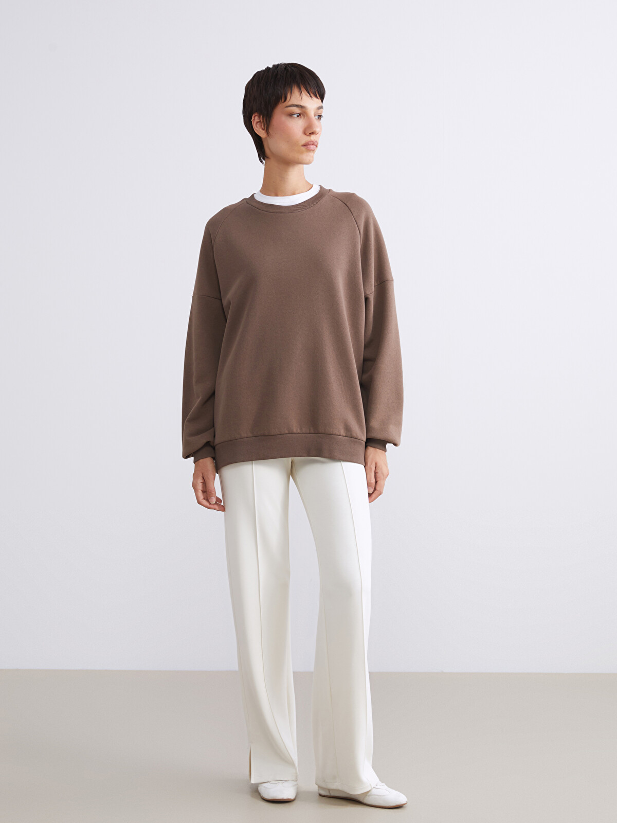 LCW Vision Women's Sweatpants with Elastic Waist - W5I313Z8-FDJ