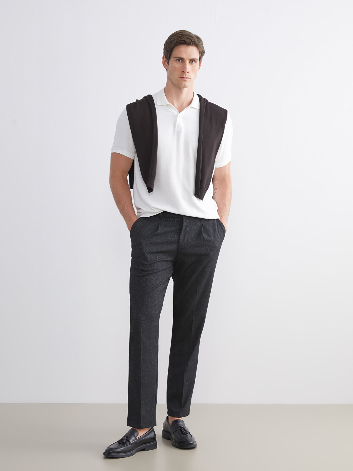 SOUTHBLUE Antrasit Standart Kalıp Erkek Pantolon - W5I602Z8-ZZZ | LCW