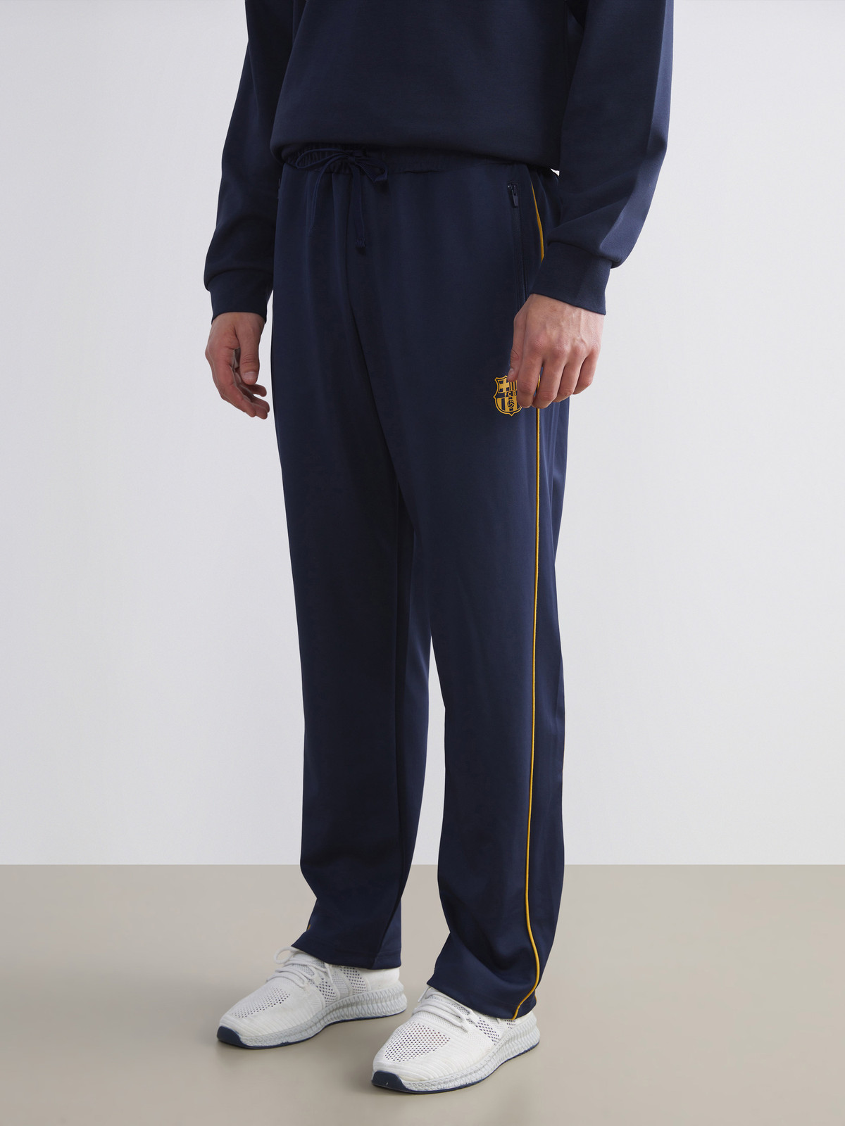 XSIDE ACTIVE Barcelona Printed Men's Fan Sweatpants - W5I988Z8-HRC