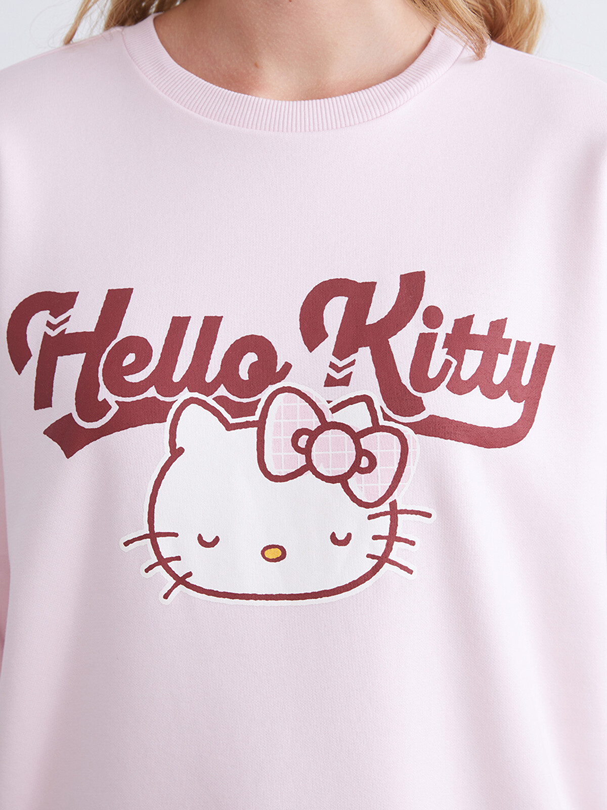 XSIDE Hello Kitty Printed Oversize Women's Thick Sweatshirt