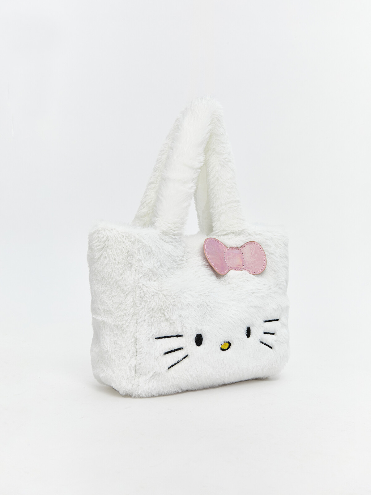 LCW ACCESSORIES Hello Kitty Nakışlı Kız Çocuk Pelüş Omuz Çantası