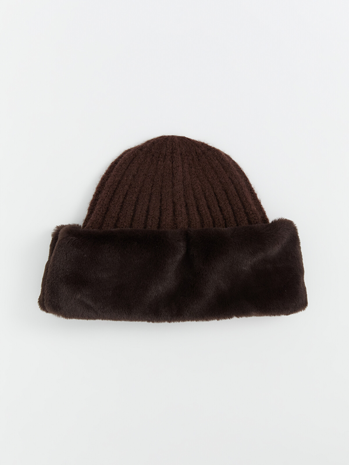 LCW ACCESSORIES Плюшевая меховая женская шапка - W5IK69Z8-HML - LC