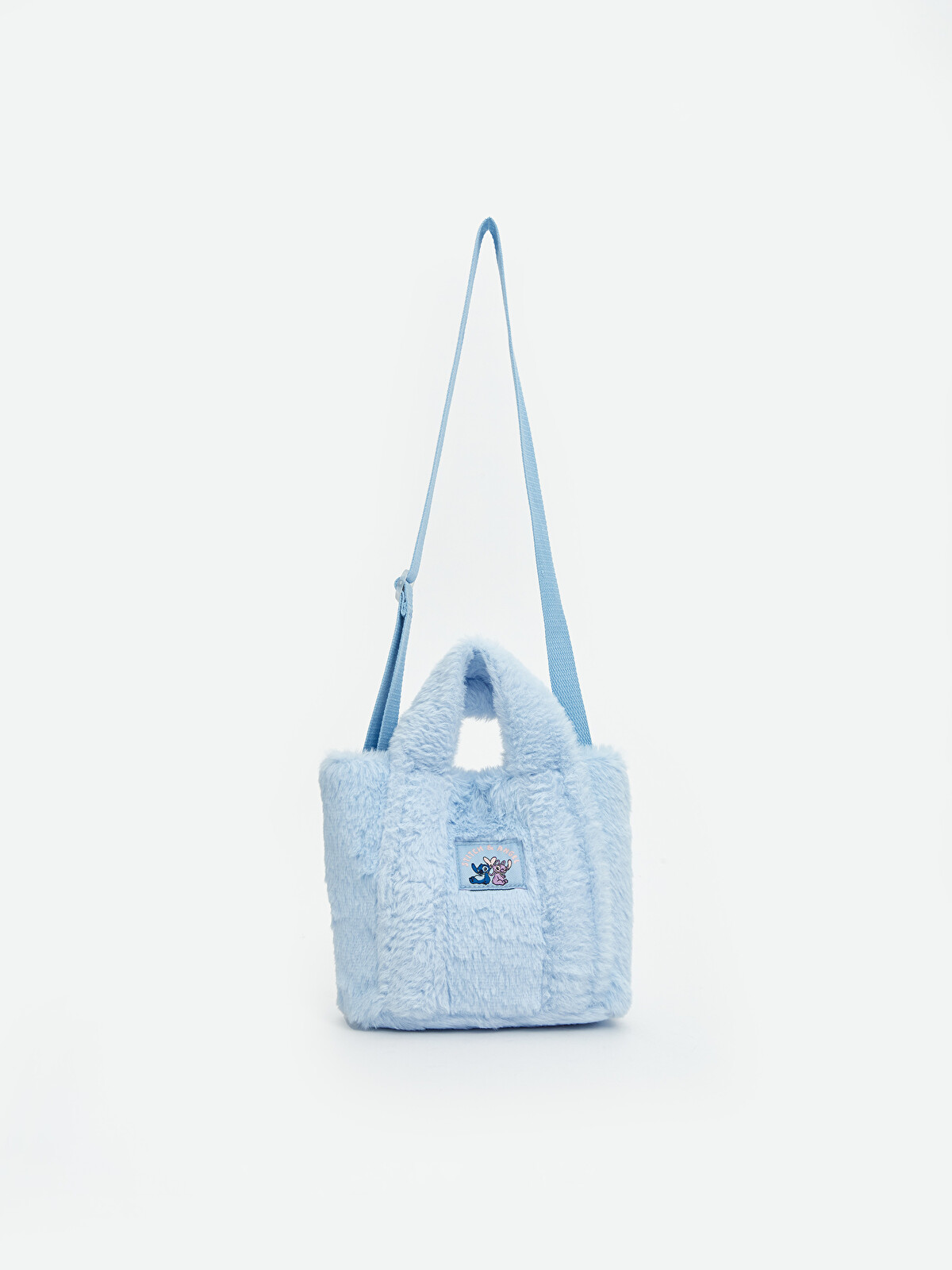 LCW ACCESSORIES Lilo Ve Stitch Nakışlı Kız Çocuk Omuz Çantası