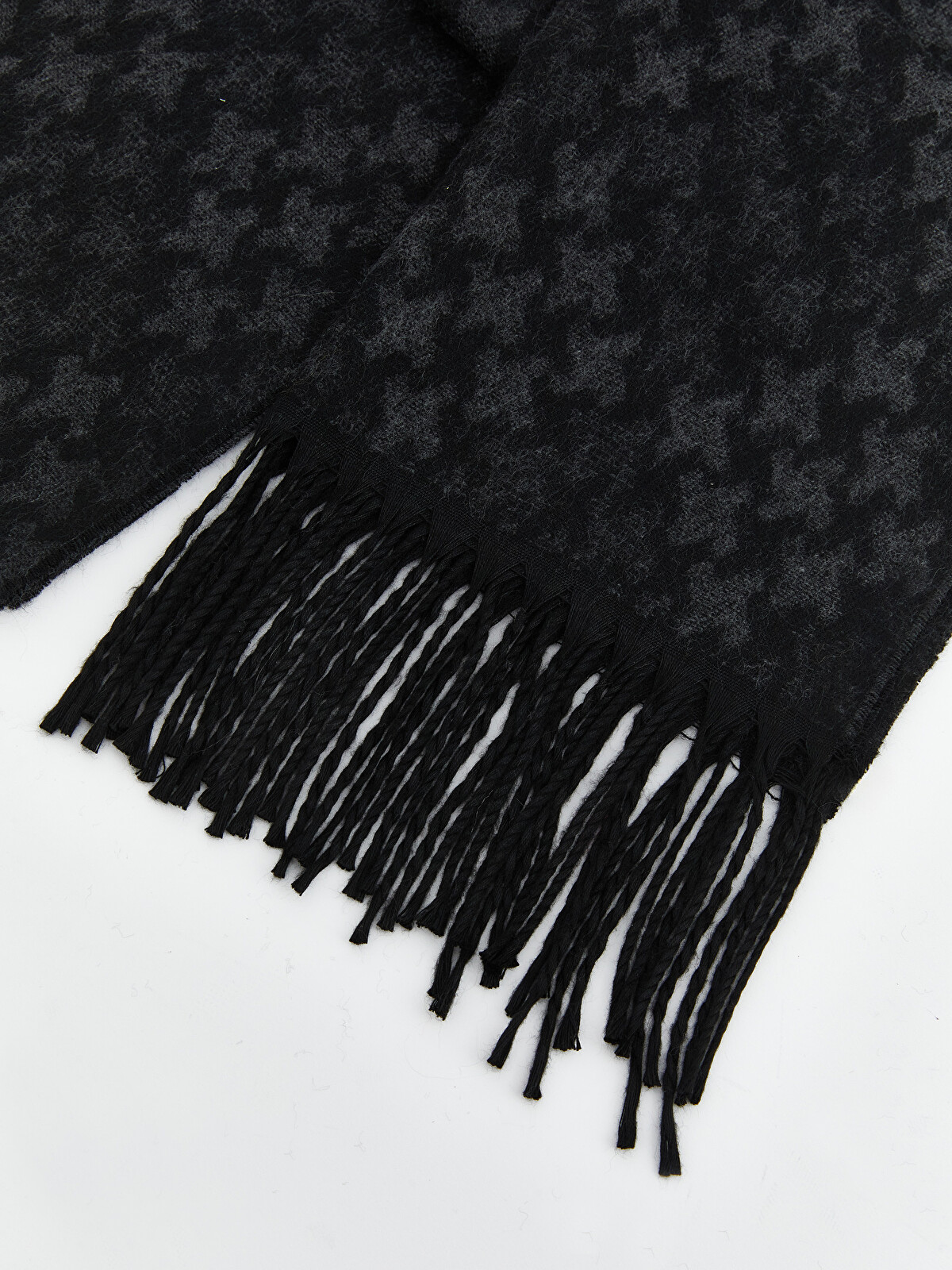 LCW ACCESSORIES Fringed Men's Scarf and Beanie - W5JK59Z8-S6E | LC