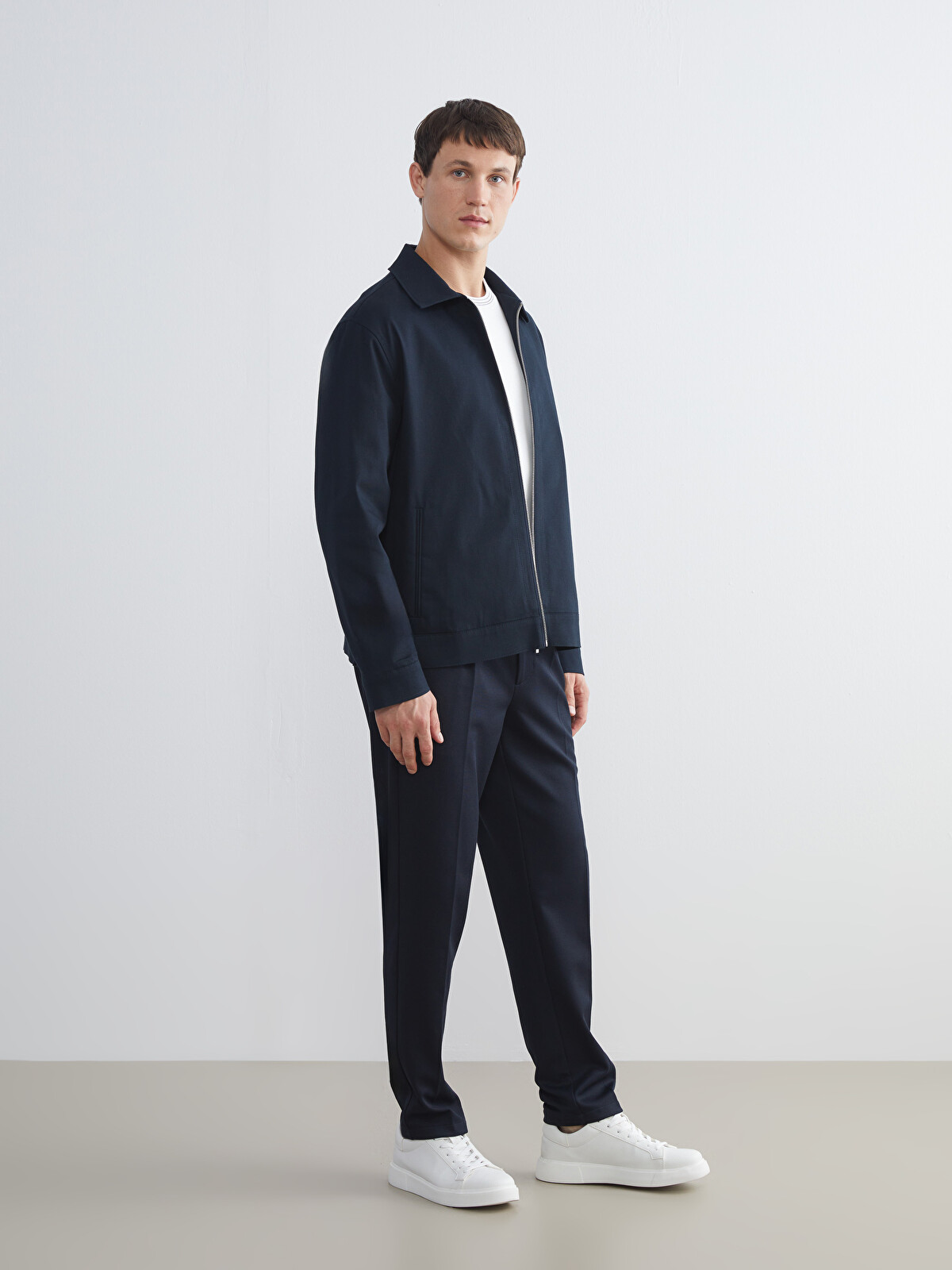 LCW Vision Relaxed Fit Collared Neck Men's Jacket - W5JO83Z8-RFH