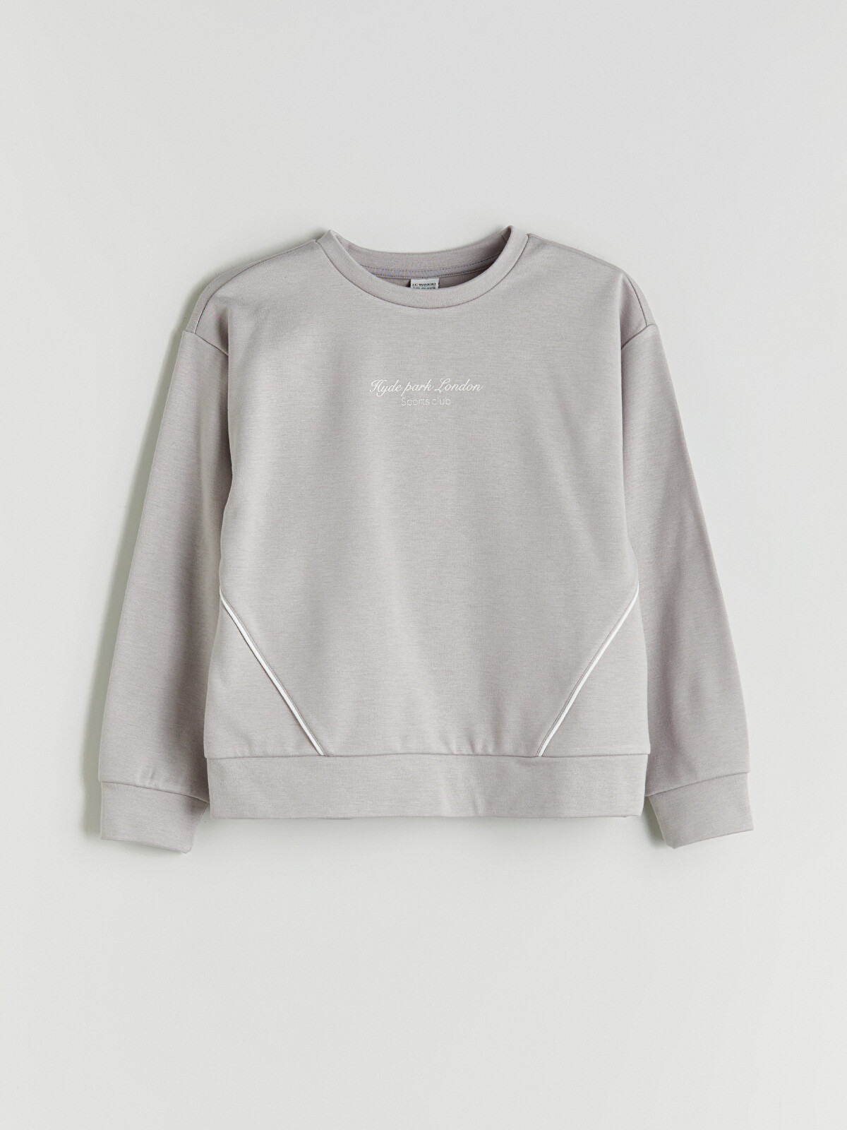 LCW Kids Girls' Soft Touch Sweatshirt and Sweatpants - W5JS39Z4