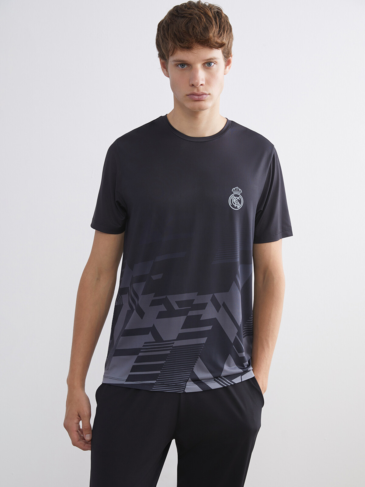 XSIDE ACTIVE Crew Neck Real Madrid Printed Men's Fan T-Shirt