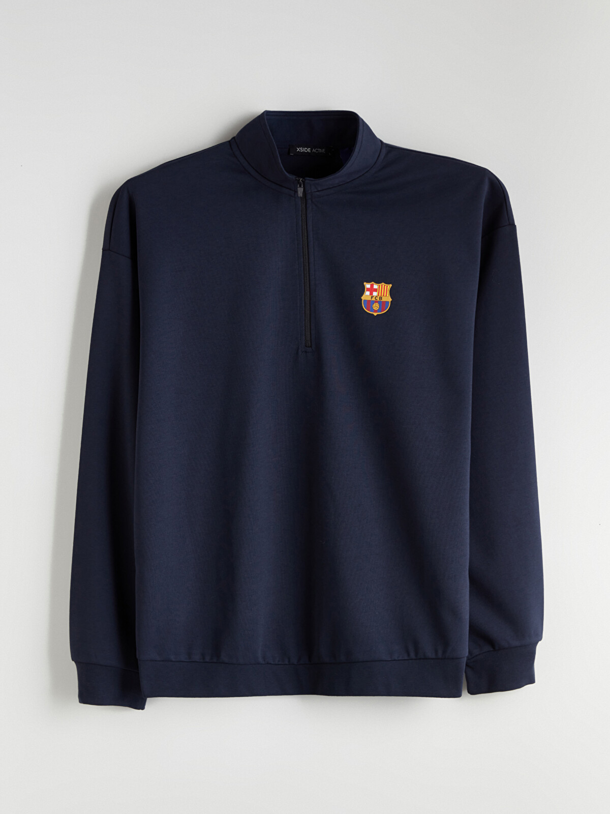 XSIDE ACTIVE Funnel Neck Barcelona Printed Men's Sweatshirt