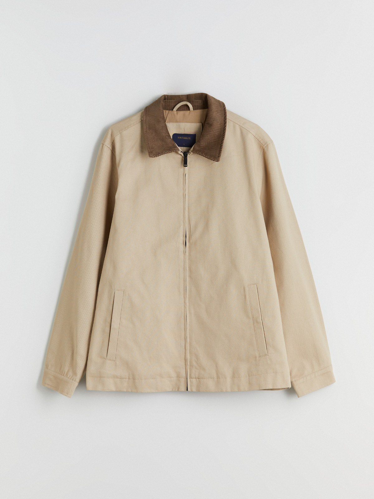 SOUTHBLUE Velvet Collar Men's Jacket - W5K125Z8-GJF | LC Waikiki