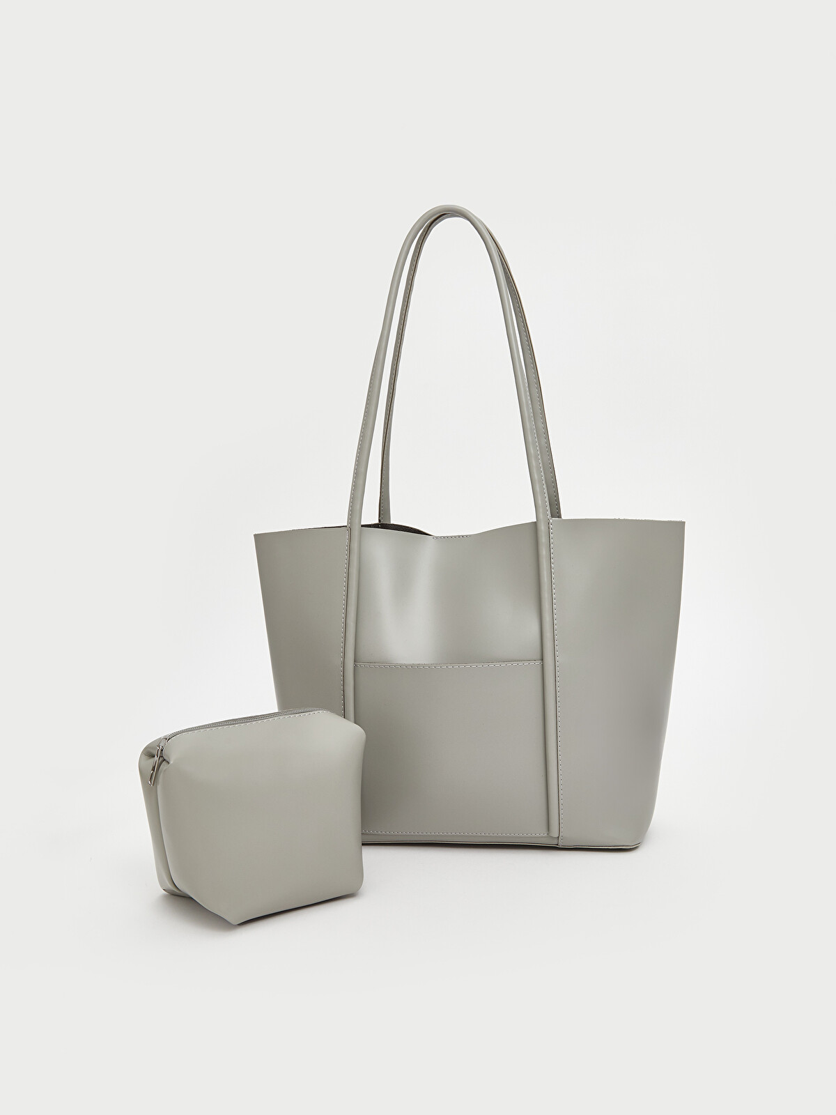 LCW ACCESSORIES Deri Görünümlü Kadın Kol Çantası - W5KA60Z8-CUZ
