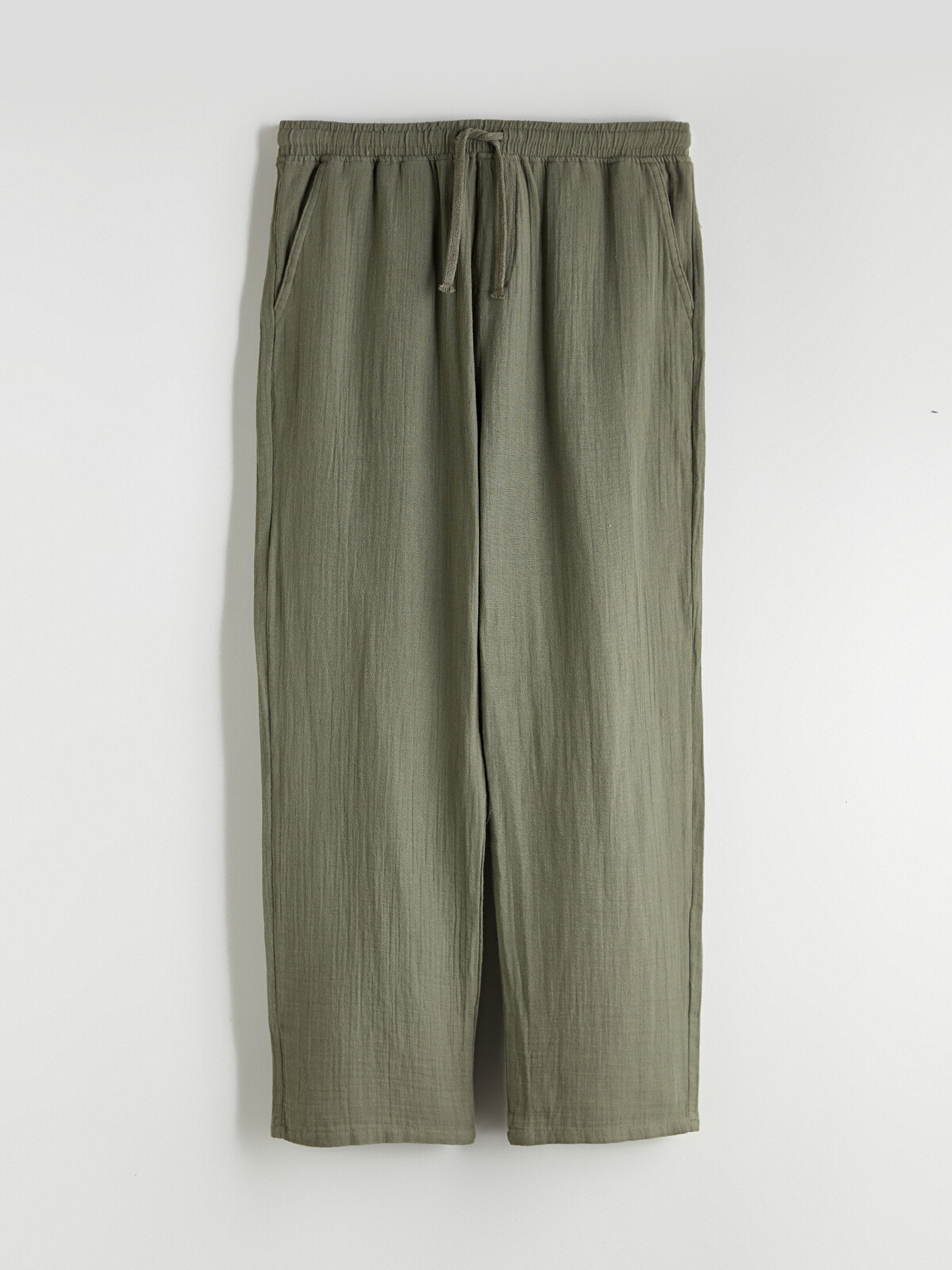 XSIDE Relaxed Fit Men's Trousers - W5KA82Z8-YAG | LC Waikiki