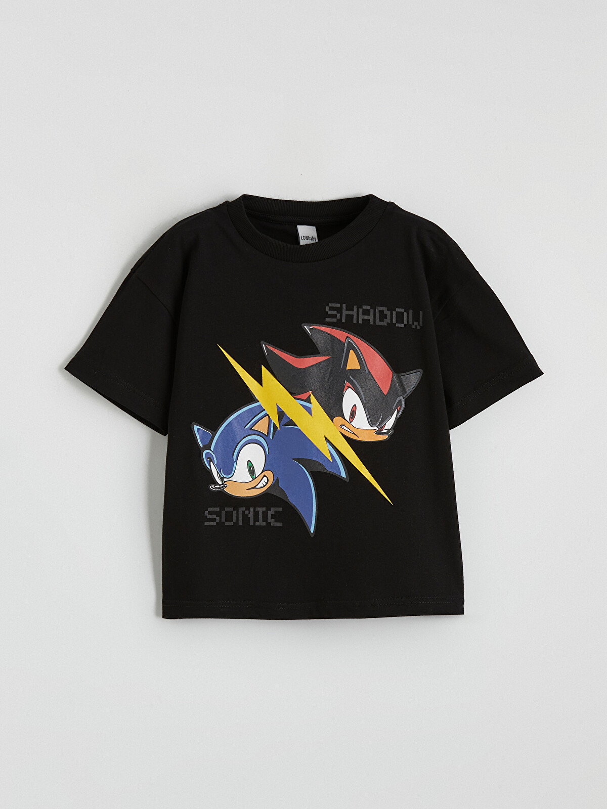 LCW Kids Sonic Baskılı Erkek Çocuk Fermuarlı Sweatshirt ve Tişört