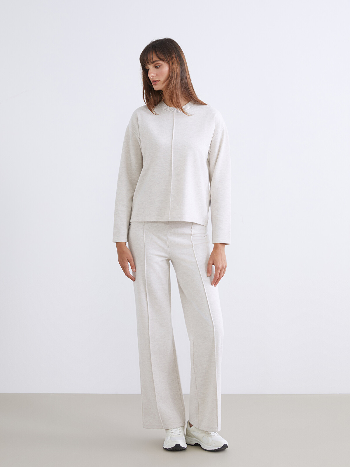 LCW Vision Crew Neck Women's Knitwear Sweater - W5KO76Z8-D5R | LC