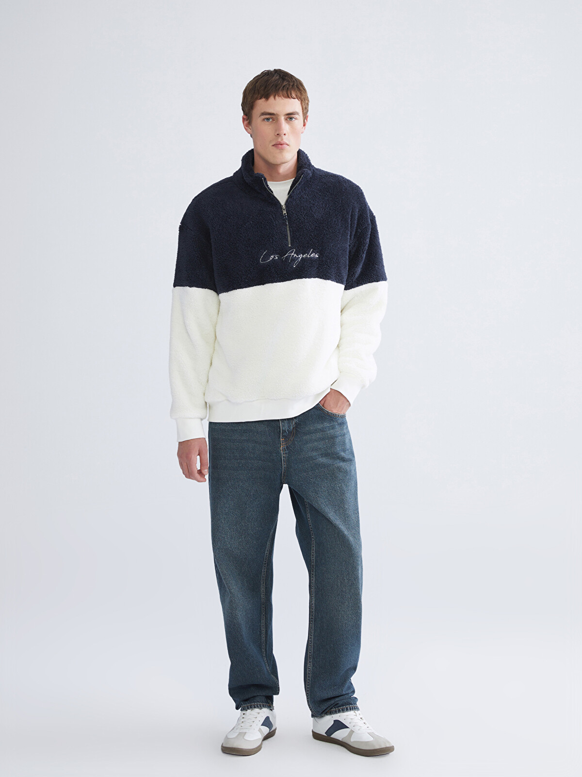 LCW Jeans Yeşil Baggy Fit Erkek Jean Pantolon - W5KP22Z8-333 | LCW