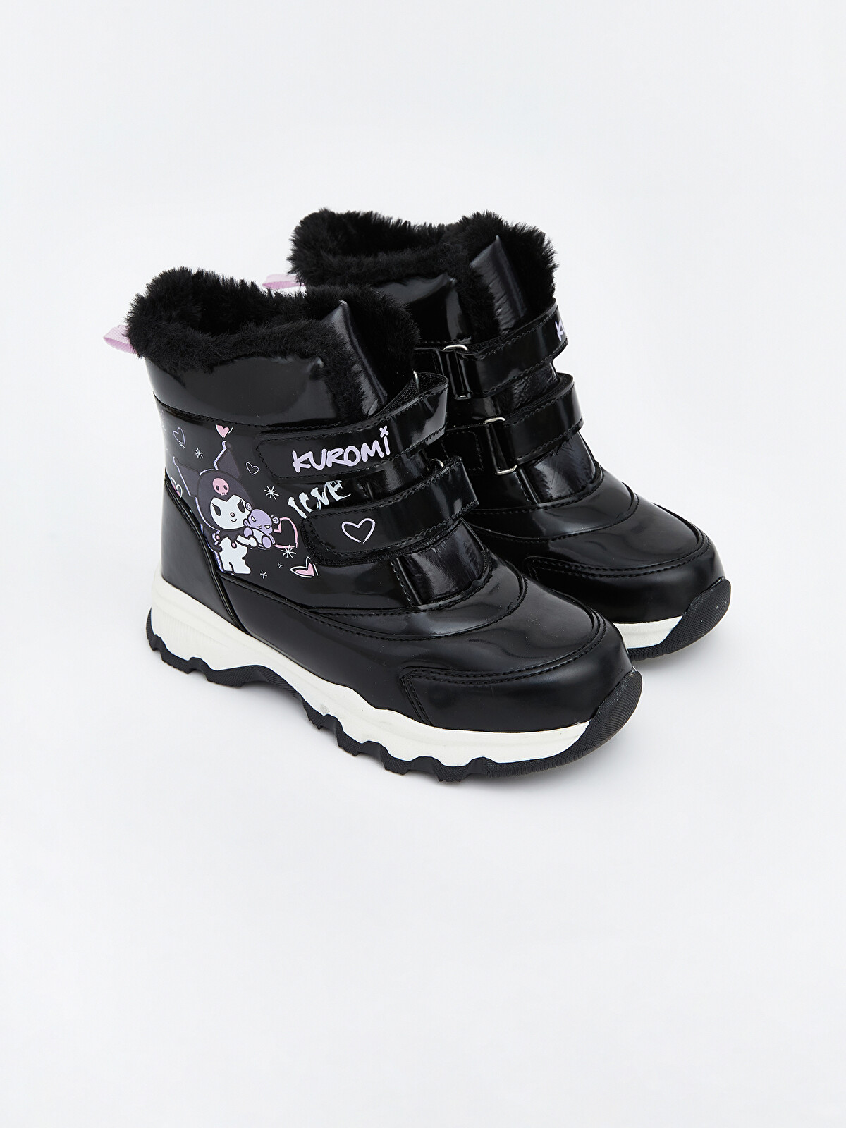 【極美品】LA STARTSスノーボードブーツ ブラック/ピンク23.5〜24㎝ LCW STEPS Kuromi Baskılı Kız Çocuk Kar Botu - W5L346Z4-HUC | LC