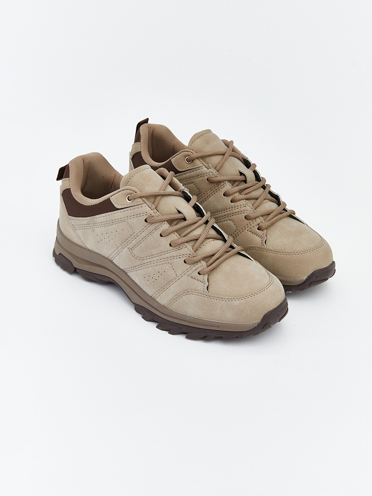LCW STEPS Kahverengi Bağcıklı Erkek Trekking Spor Ayakkabı