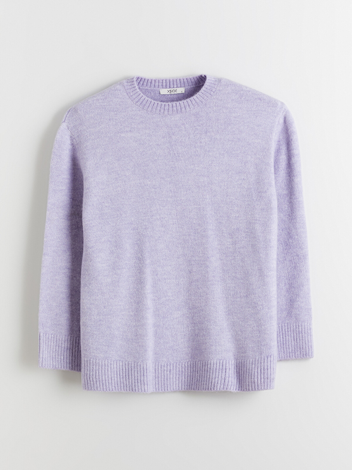 XSIDE Crew Neck Oversize Women's Knitwear Sweater - W5L691Z8-YG3