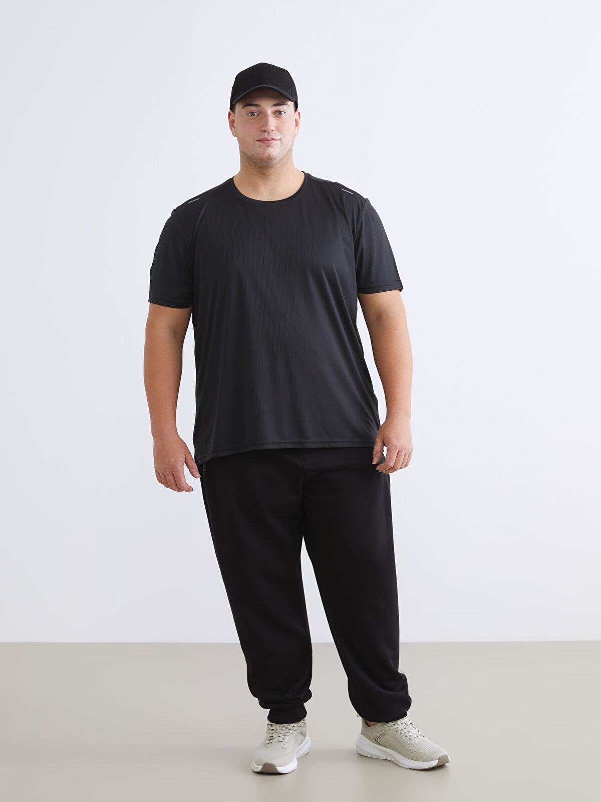 XSIDE Plus Size Men's Thick Jogger Sweatpants - W5L896Z8-CVL - LC