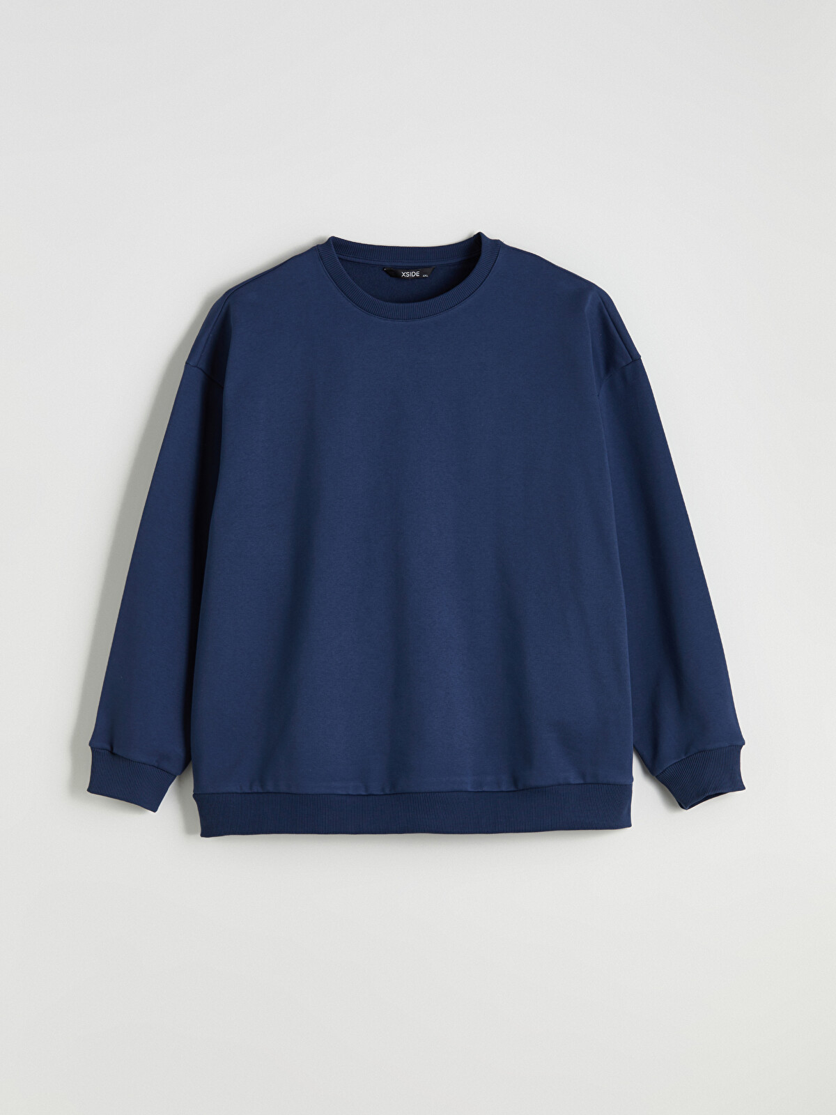 XSIDE Large Size Crew Neck Men's Sweatshirt - W5L911Z8-YE1 | LC