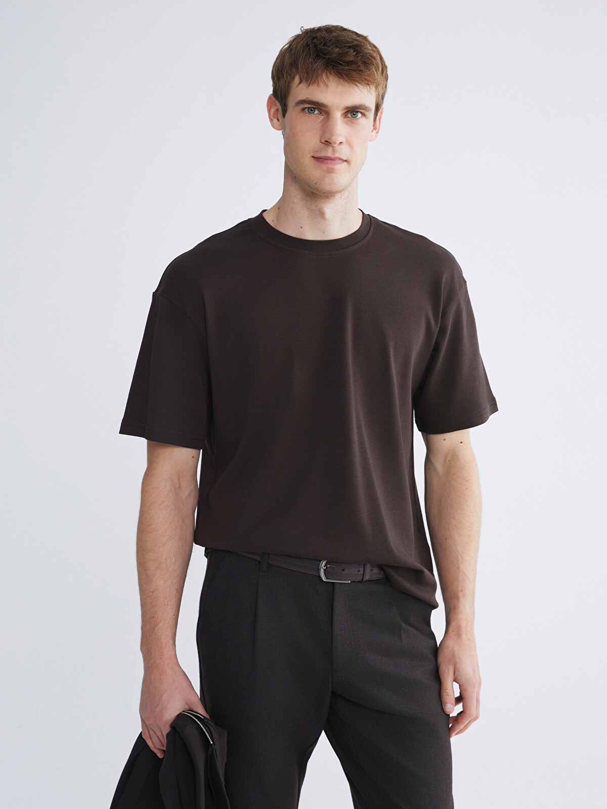 LCW Vision Crew Neck Men's T-Shirt - W5L951Z8-HNM - LC Waikiki
